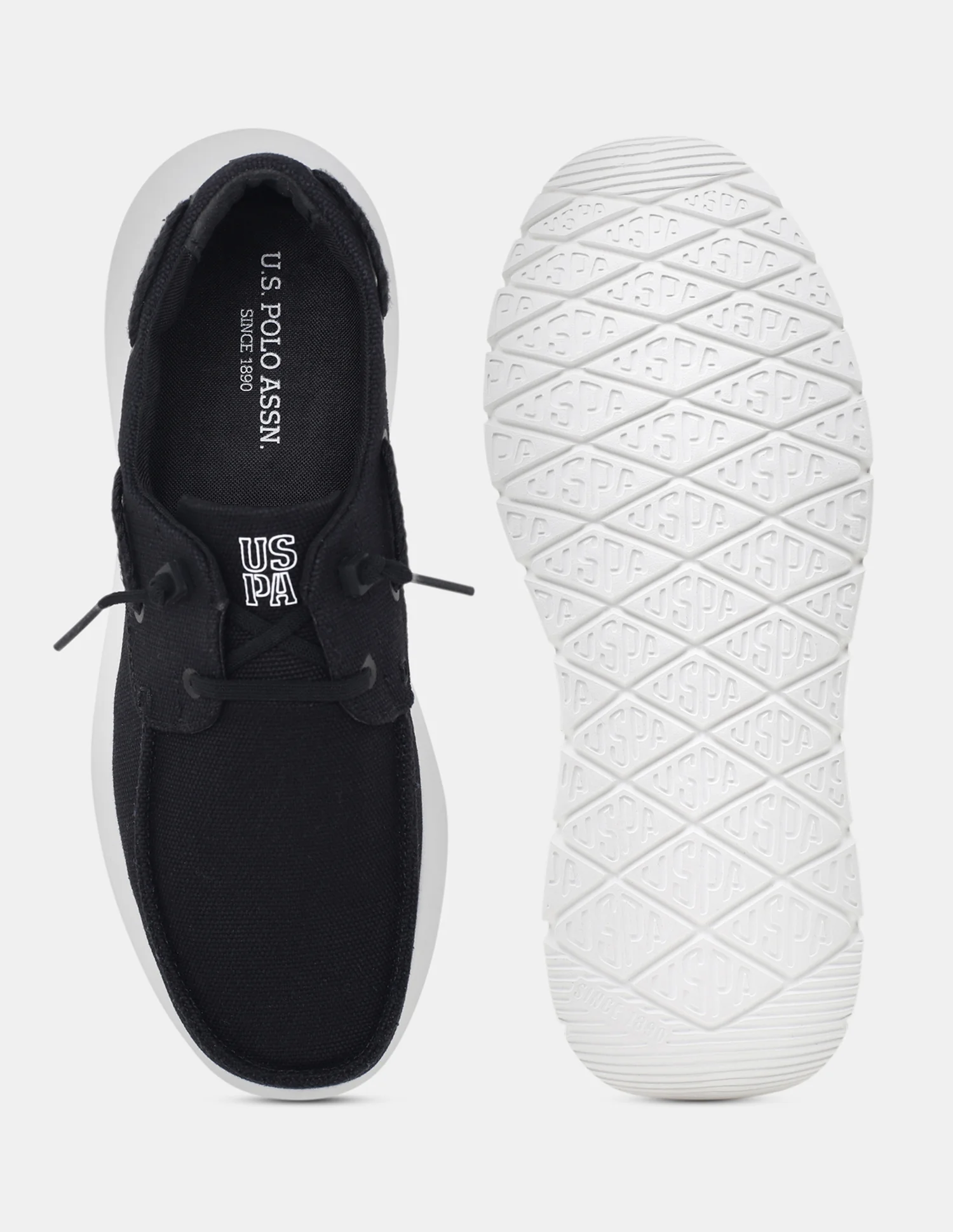 Round Toe Slip Ons Nero Sneakers - Image 7