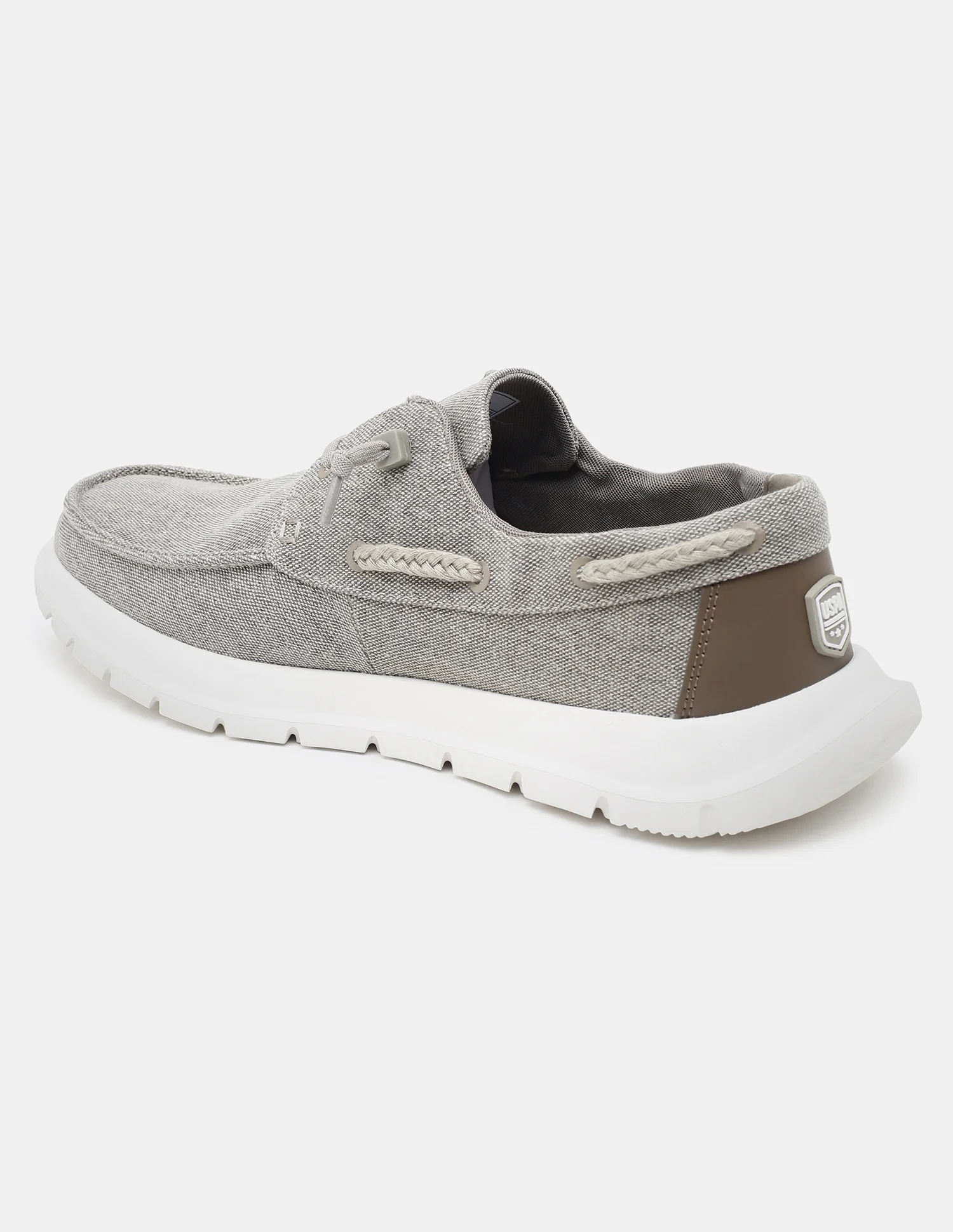 Round Toe Slip Ons Nero Sneakers - Image 3