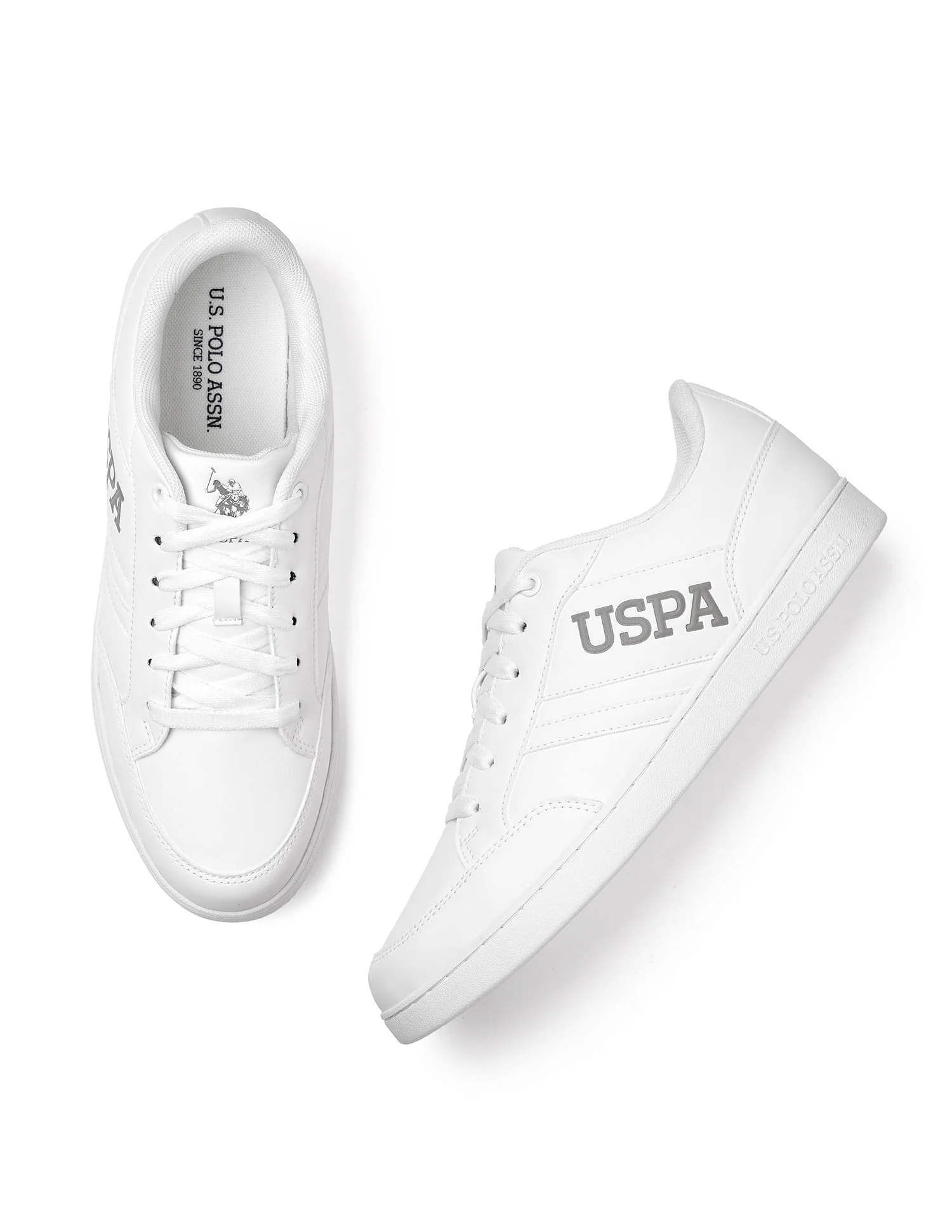 Round Toe Solid Gala Sneakers - Image 3