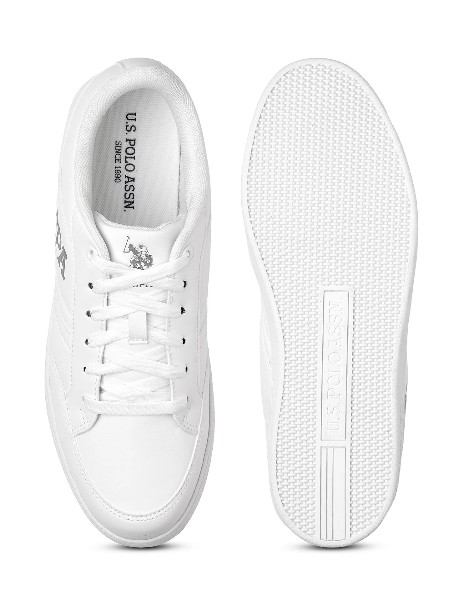 Round Toe Solid Gala Sneakers - Image 6