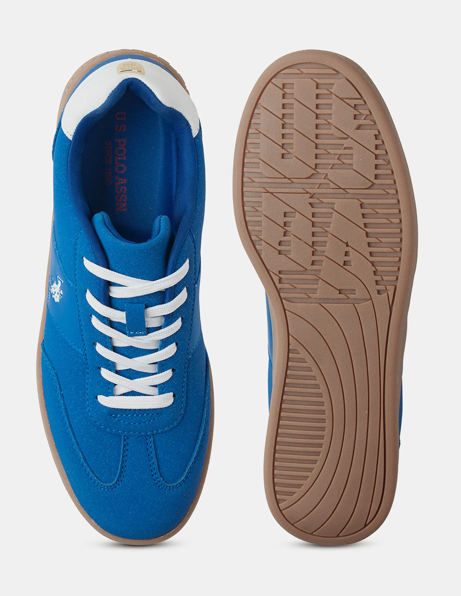Round Toe Solid Skylar Sneakers - Image 6