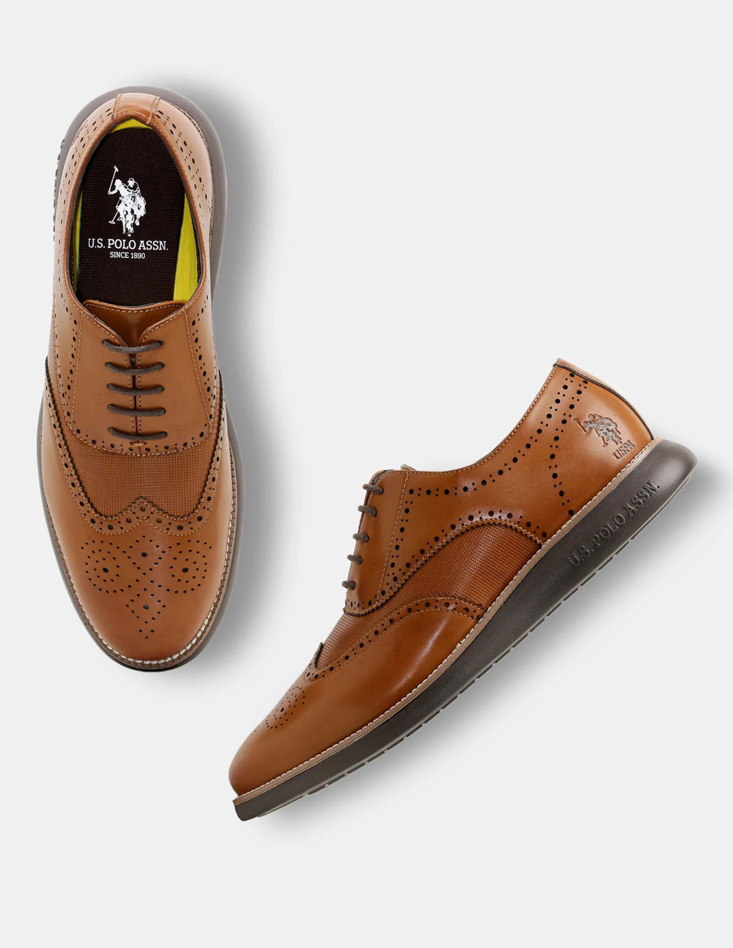 Round Toe Wingtip Marco 2.0 Brogues - Image 2