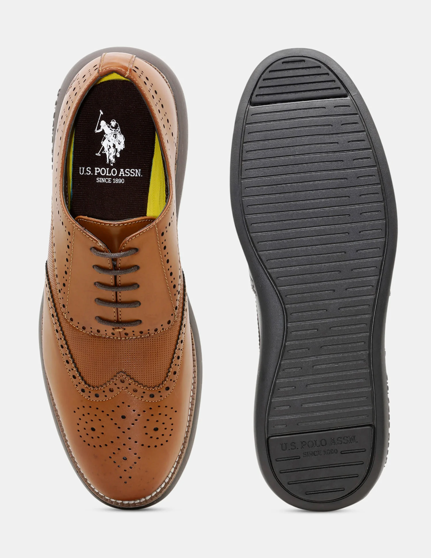 Round Toe Wingtip Marco 2.0 Brogues - Image 5