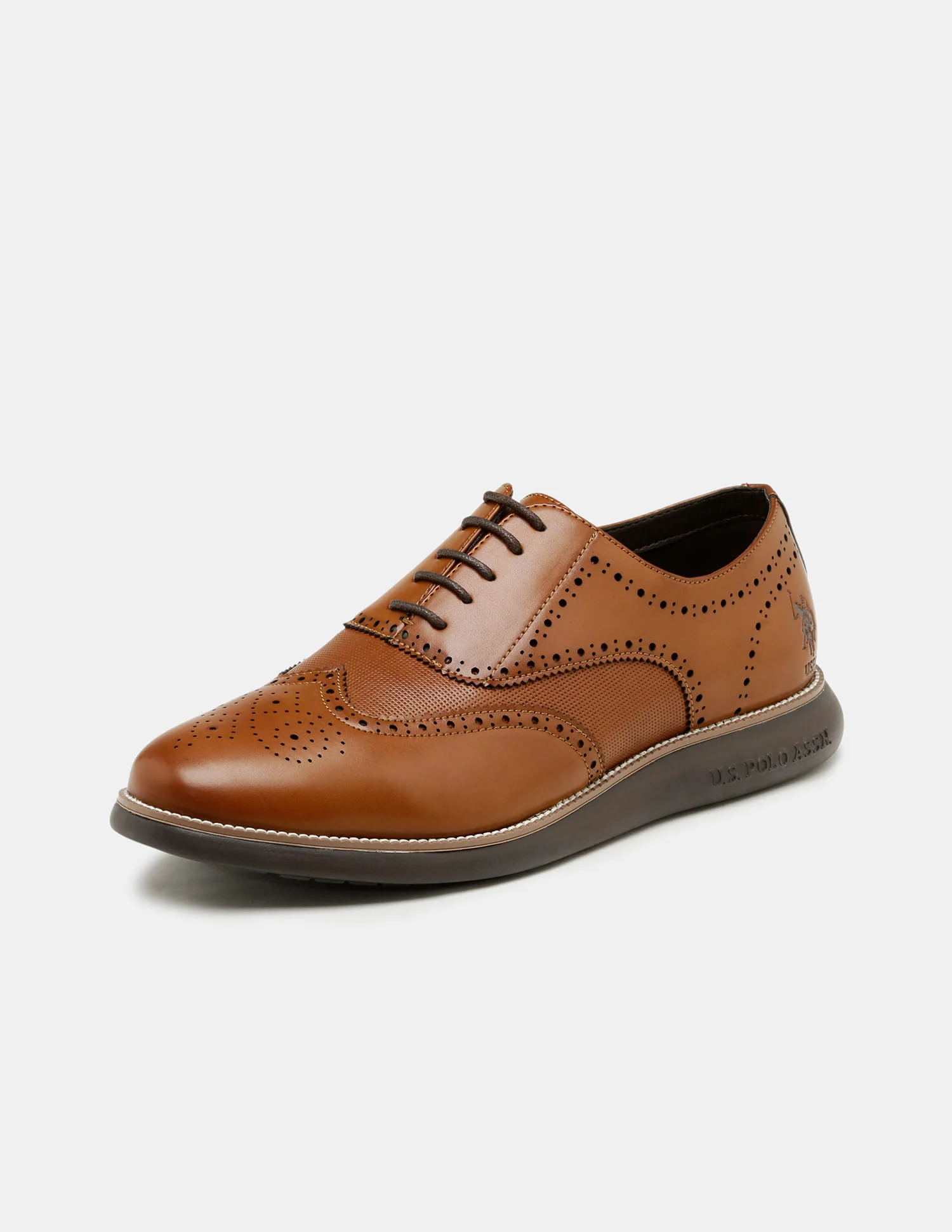Round Toe Wingtip Marco 2.0 Brogues - Image 6