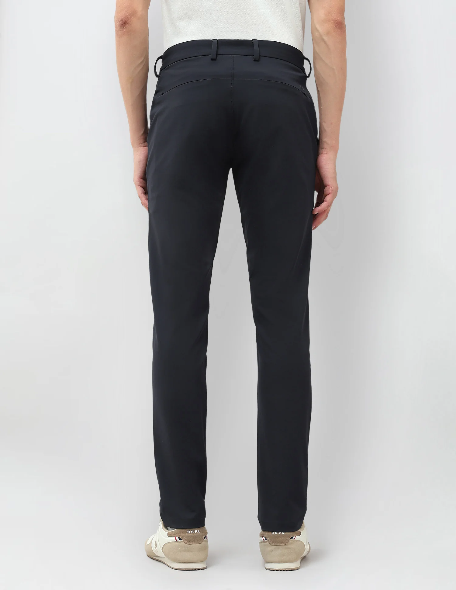 Satin Austin Slim Fit Trousers - Image 5