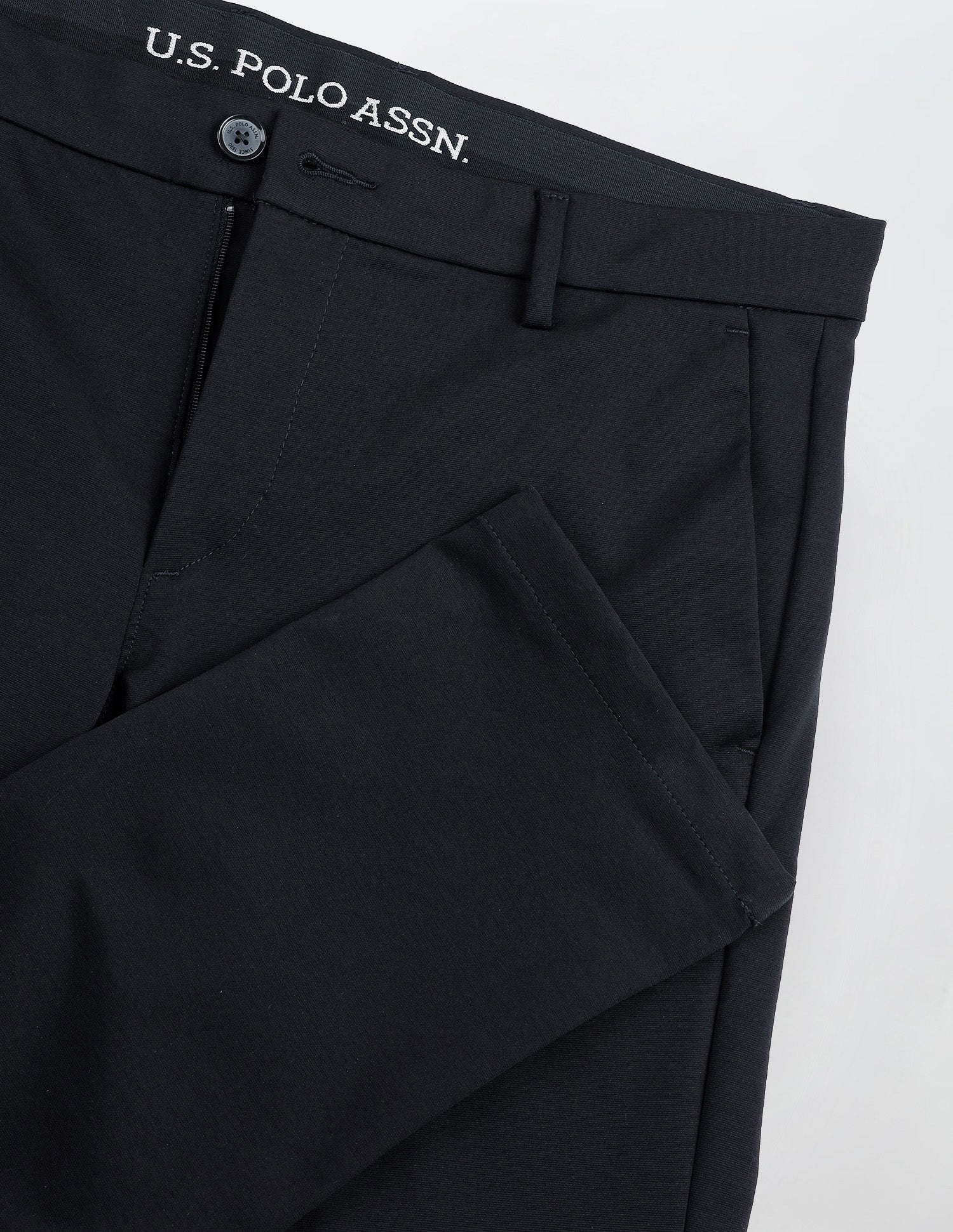 Satin Denver Slim Fit Trousers - Image 9