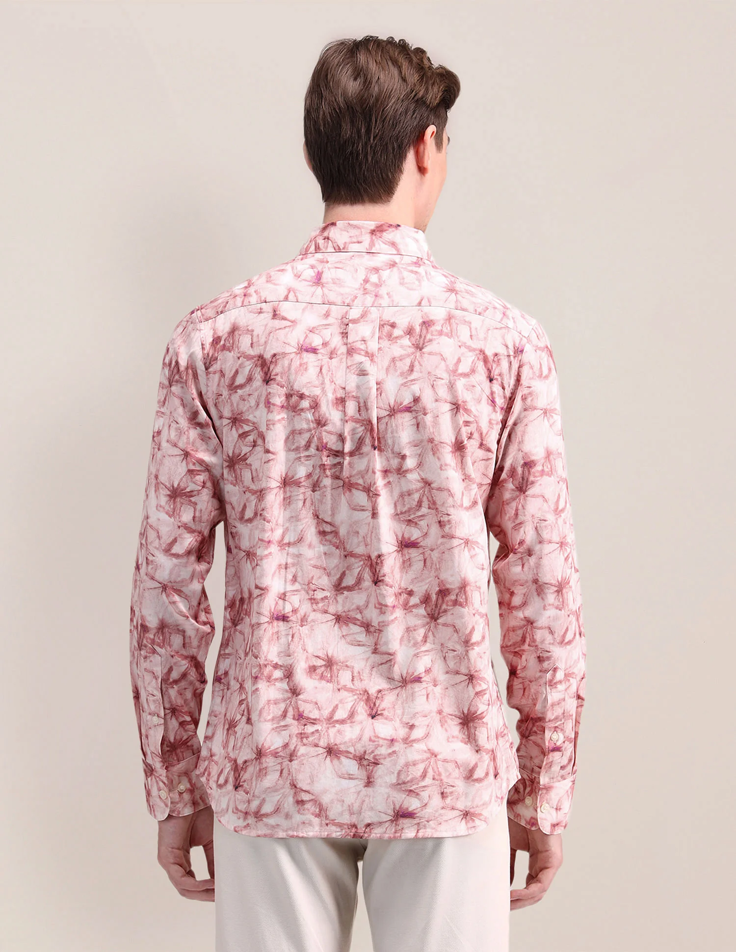 Satin Digital Print Shirt - Image 5