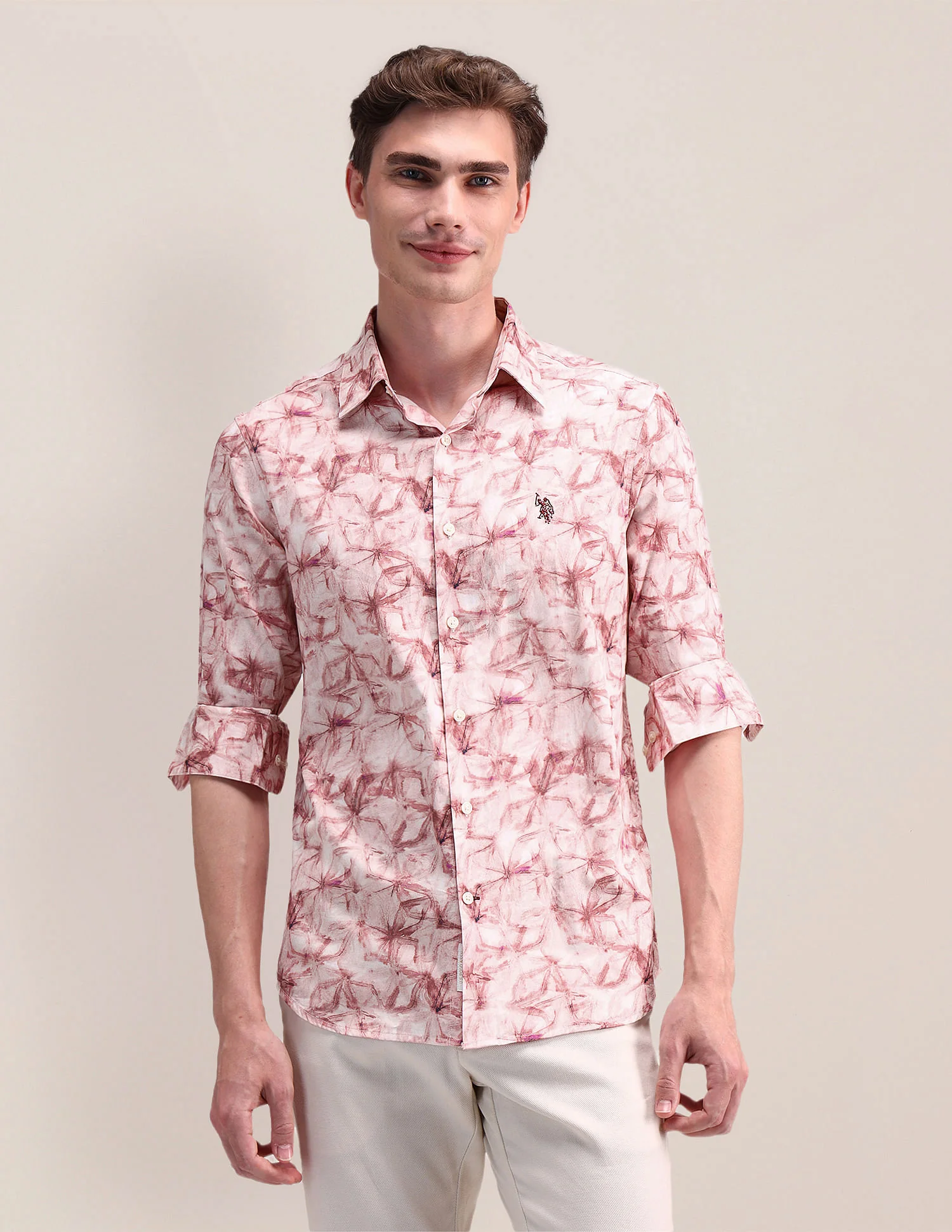 Satin Digital Print Shirt - Image 6