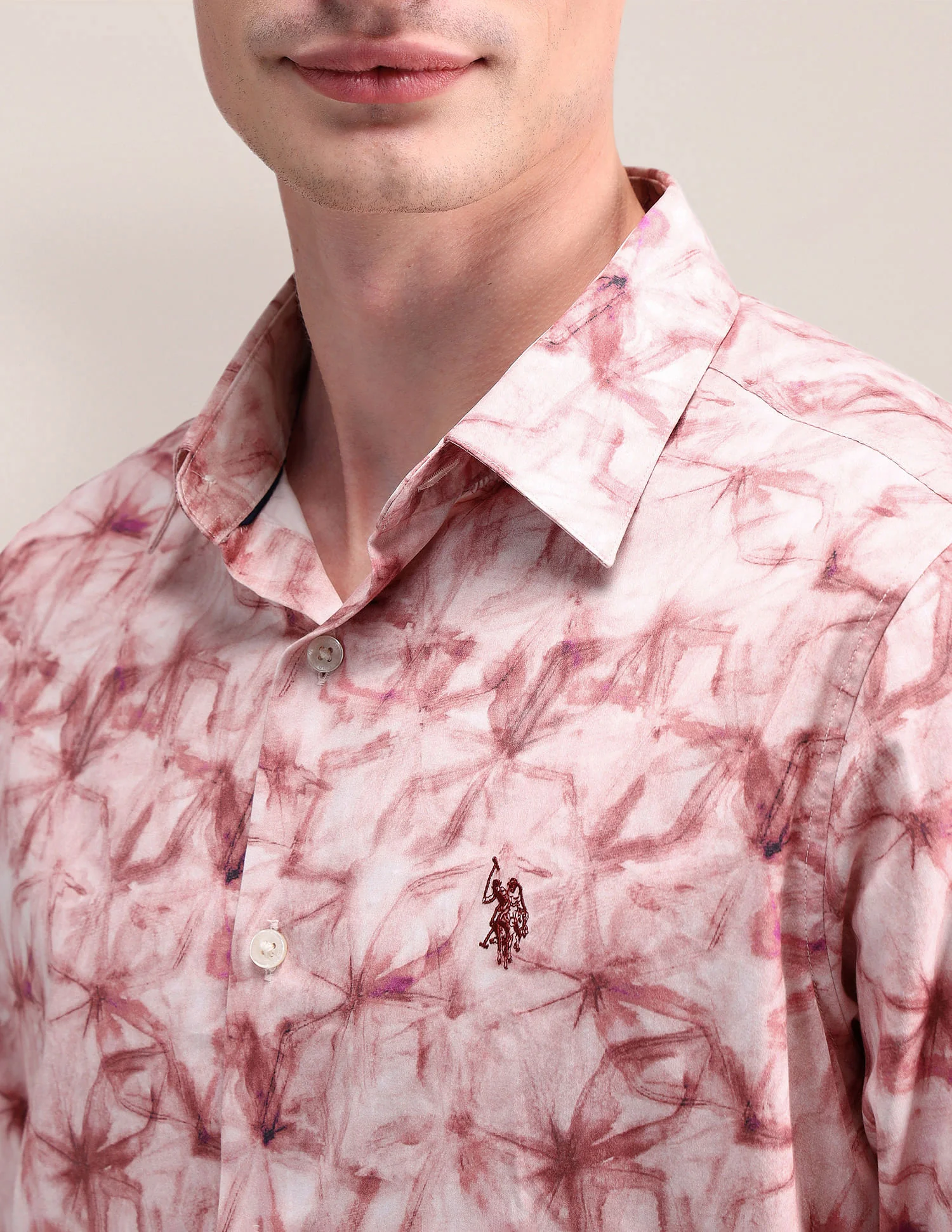 Satin Digital Print Shirt - Image 7