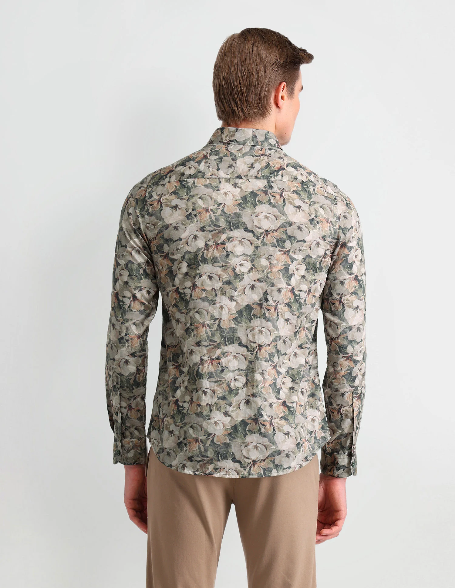 Satin Digital Print Shirt - Image 5