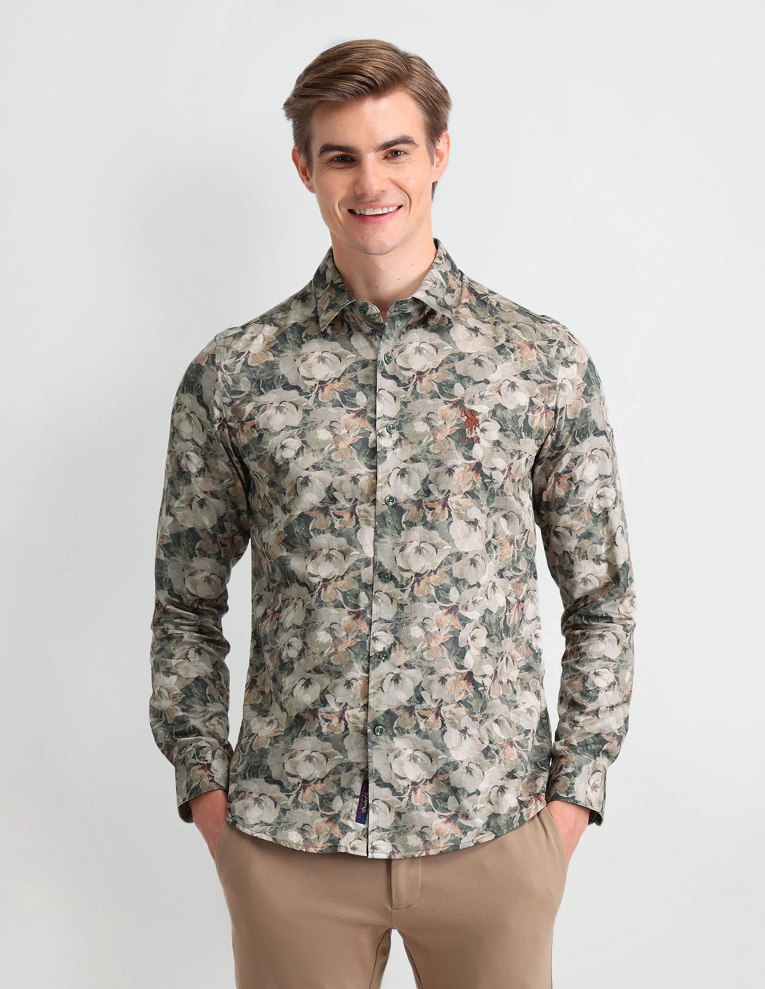 Satin Digital Print Shirt - Image 6