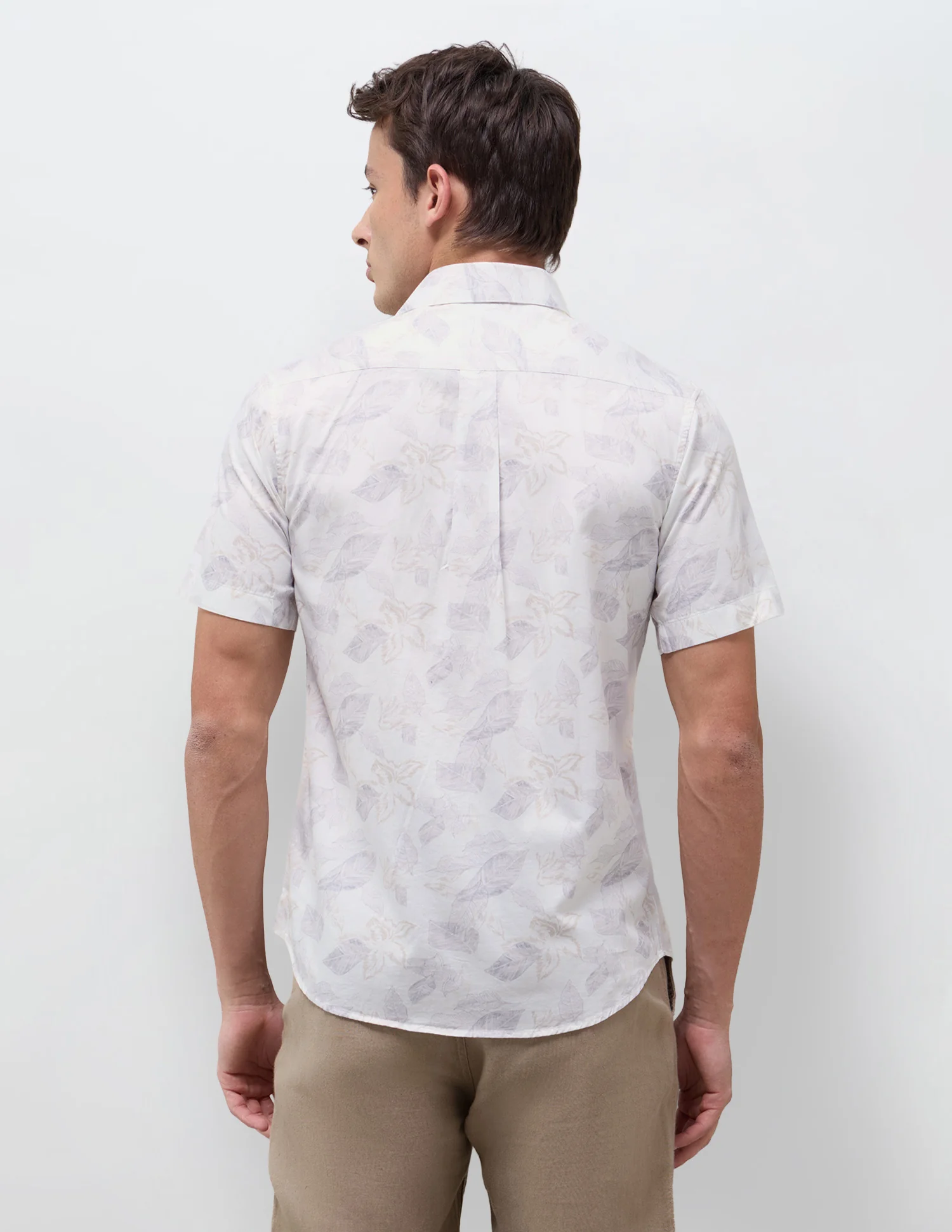 Satin Floral Printed Shirt - Image 5