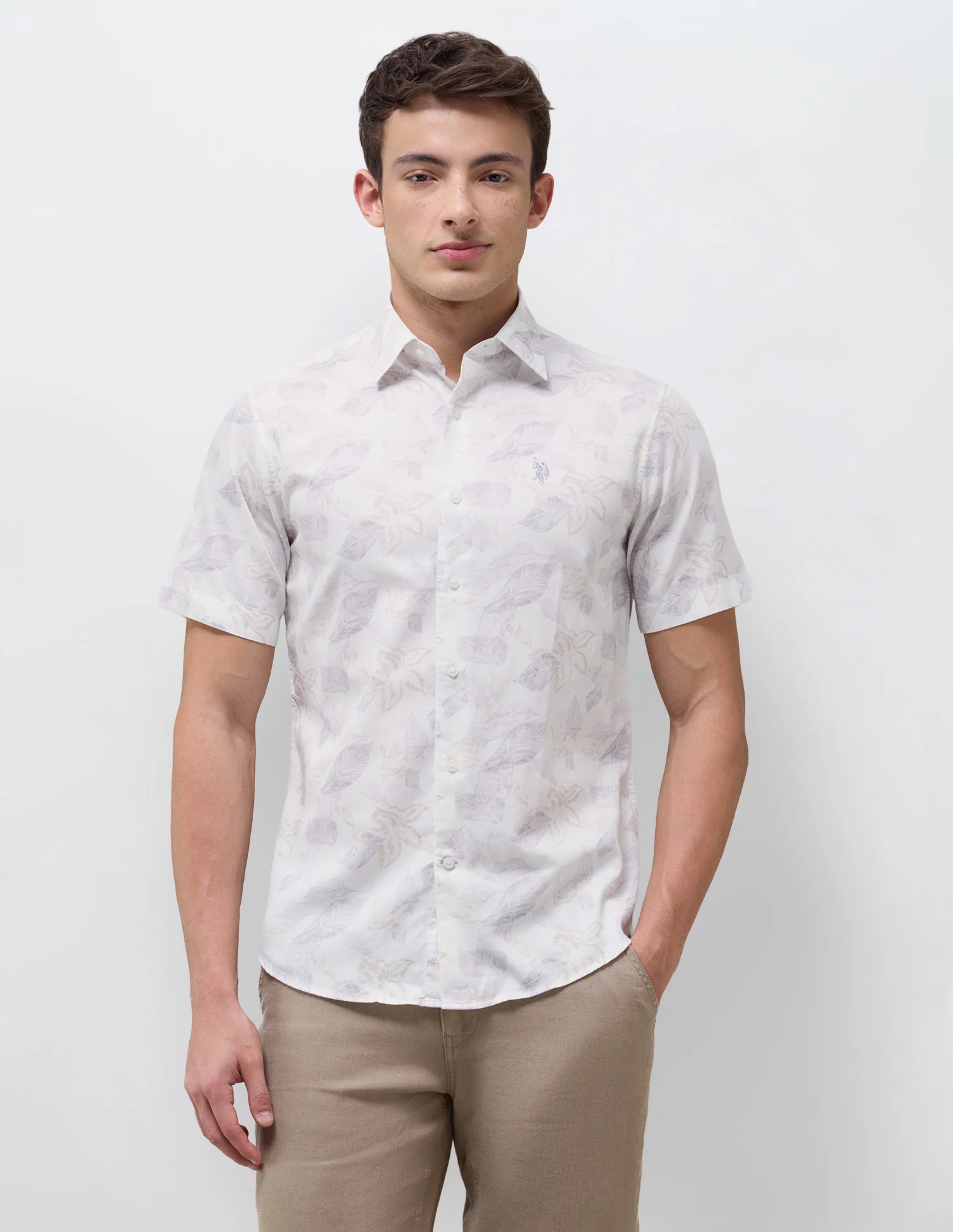 Satin Floral Printed Shirt - Image 6