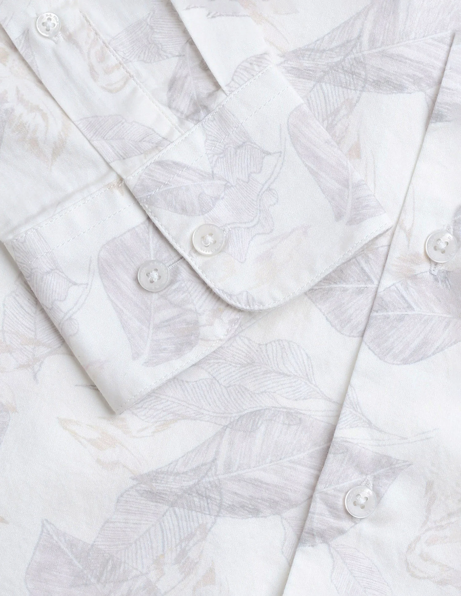 Satin Floral Printed Shirt - Image 8