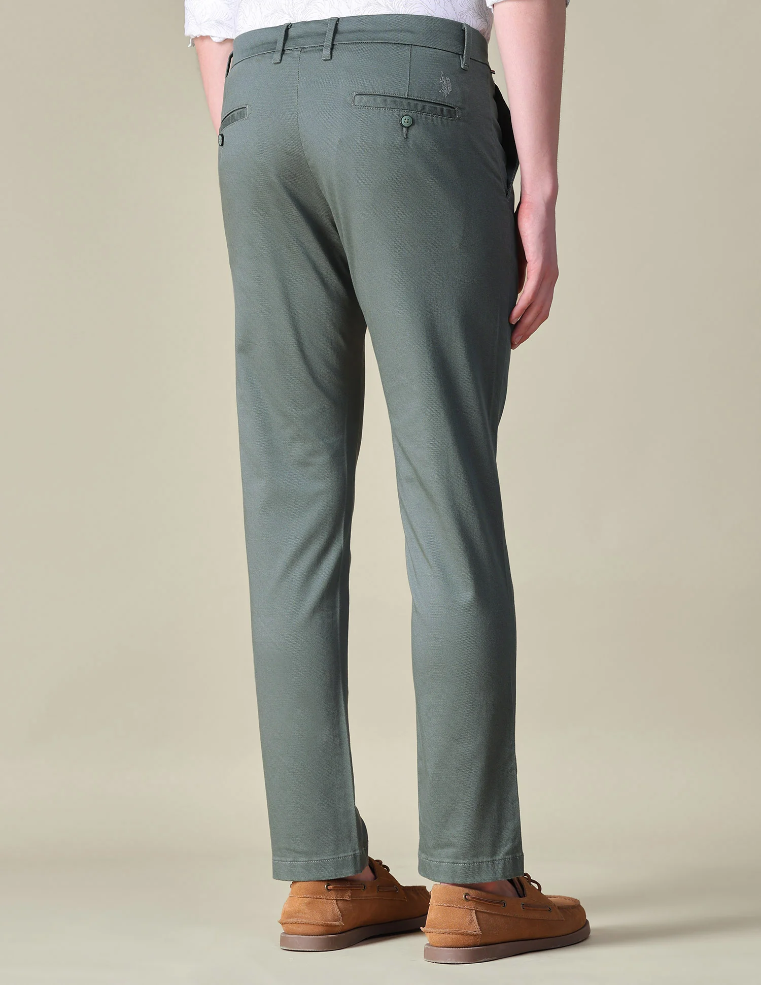 Satin Relaxed Fit Trousers - Image 5