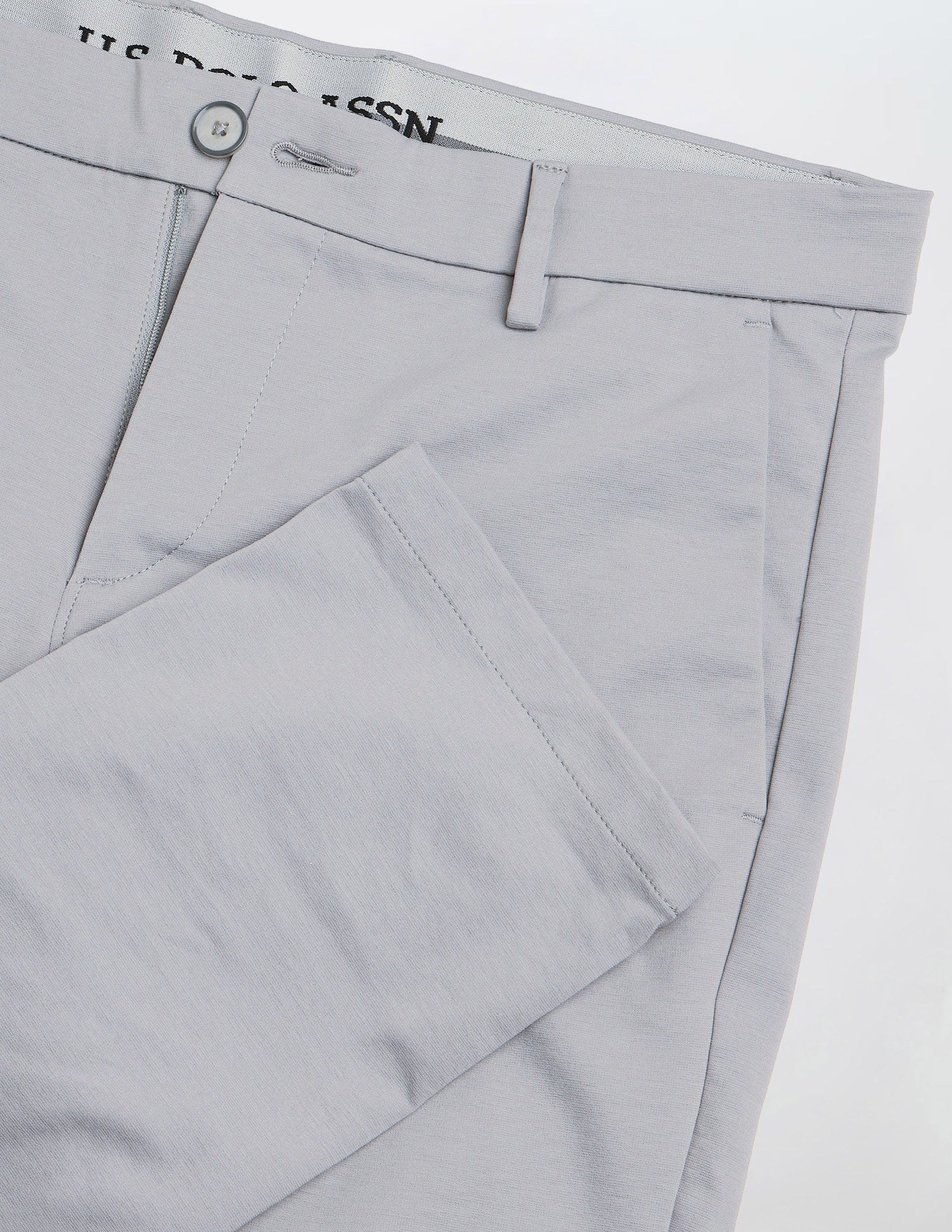 Satin Slim Fit Trousers - Image 9