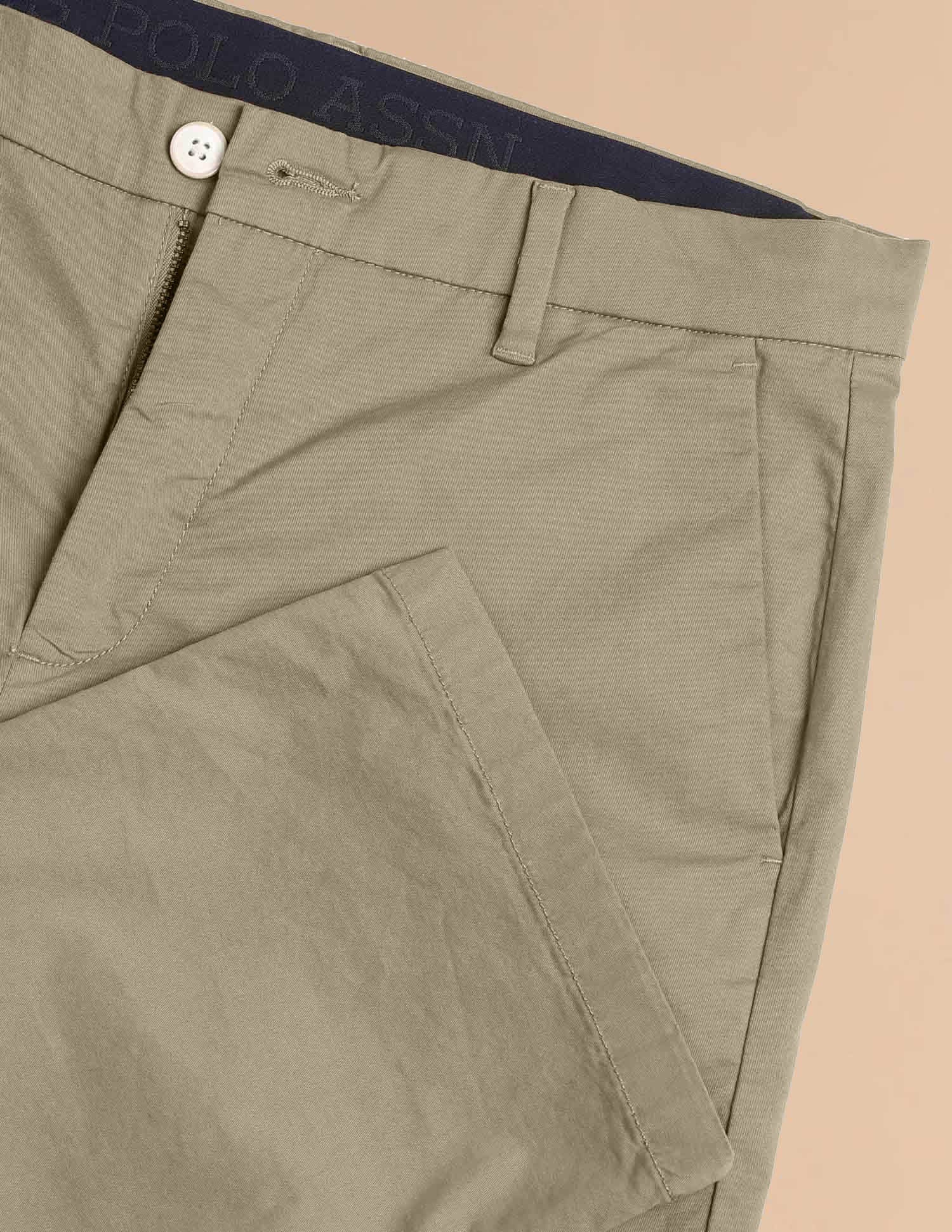 Satin Slim Fit Trousers - Image 9