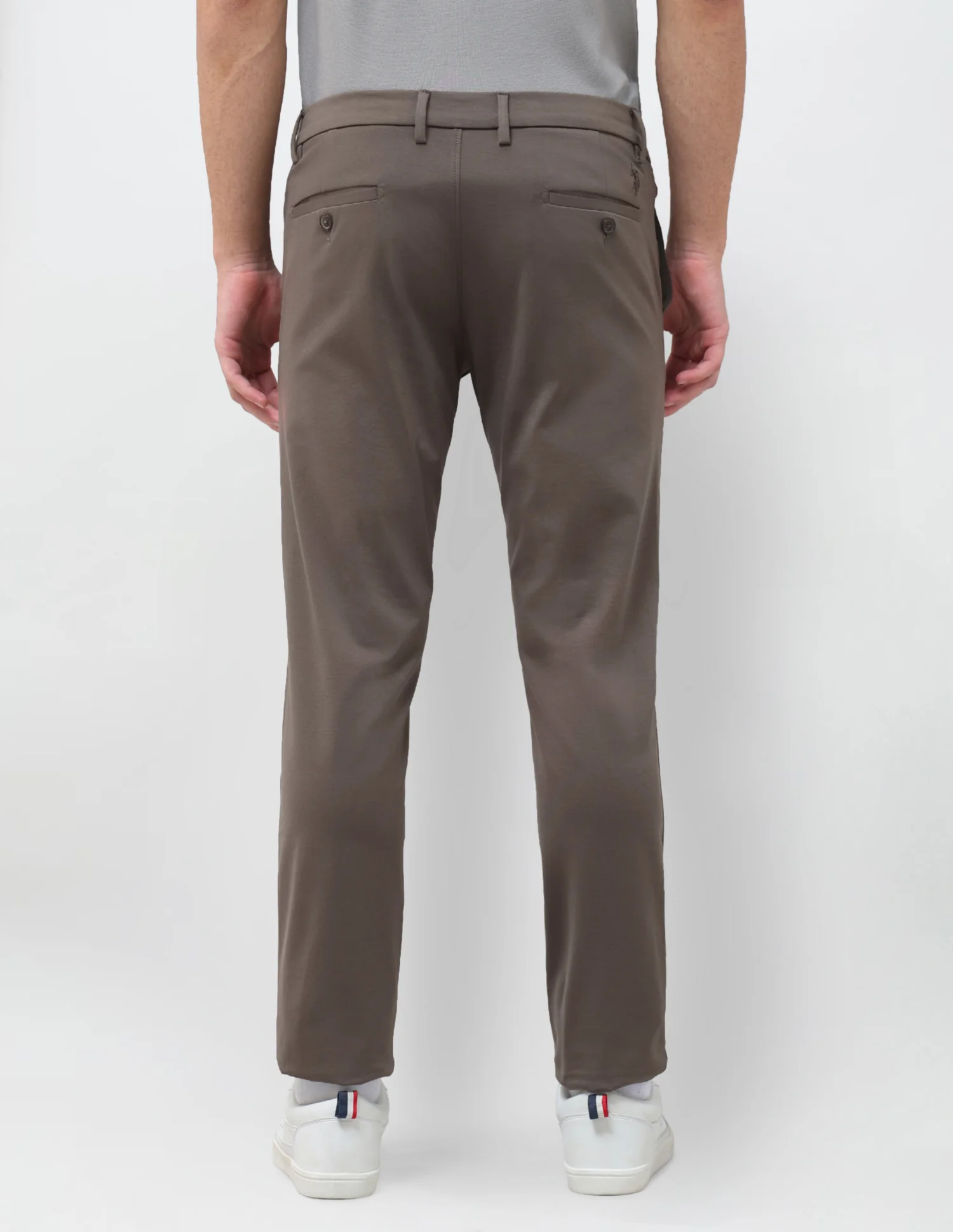 Satin Slim Fit Trousers - Image 5