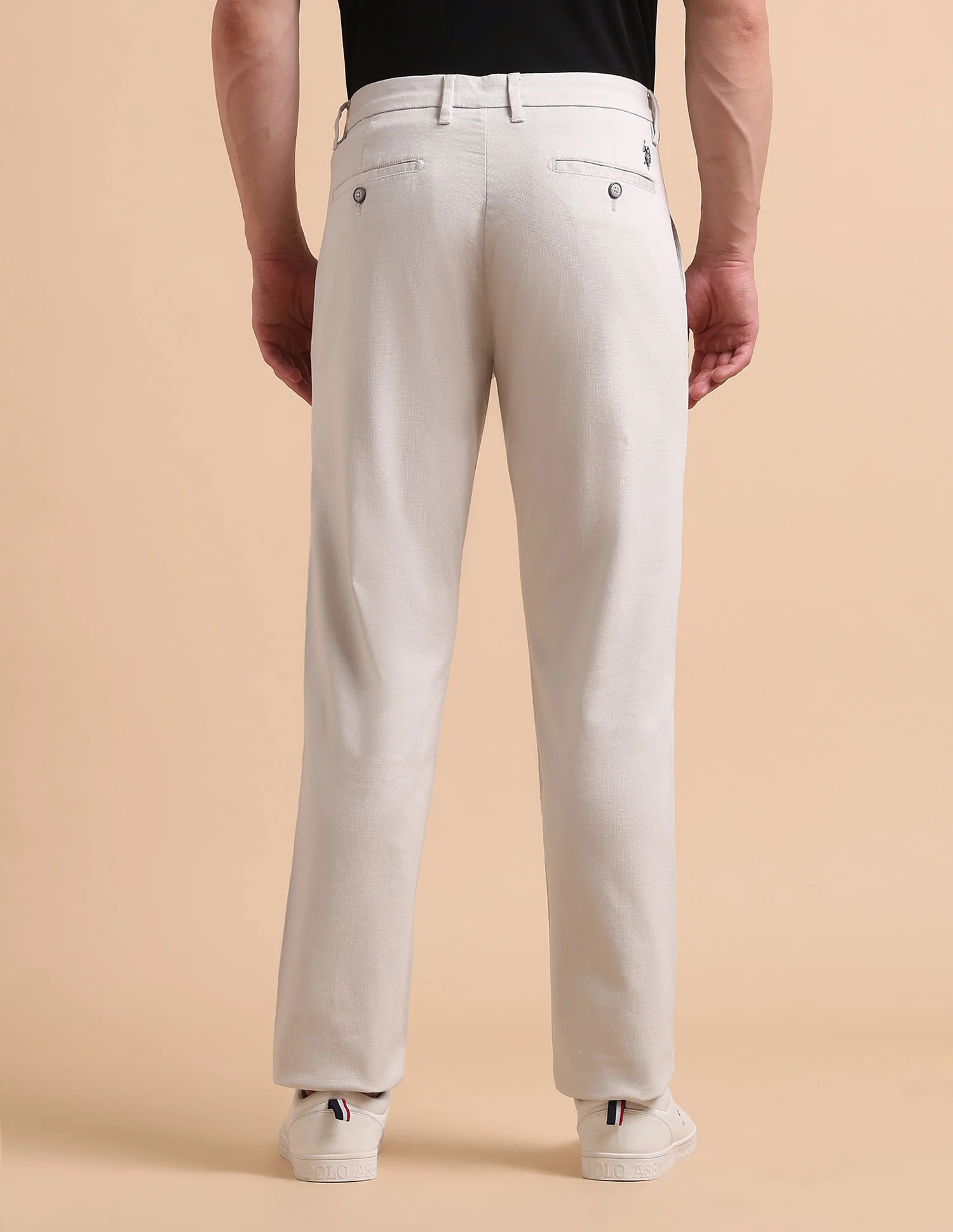 Satin Slim Fit Trousers - Image 5