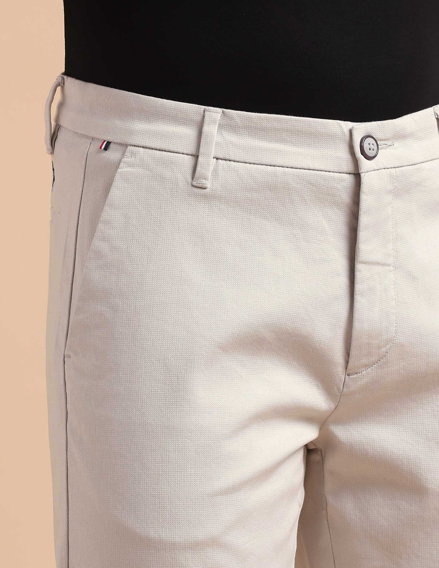 Satin Slim Fit Trousers - Image 7