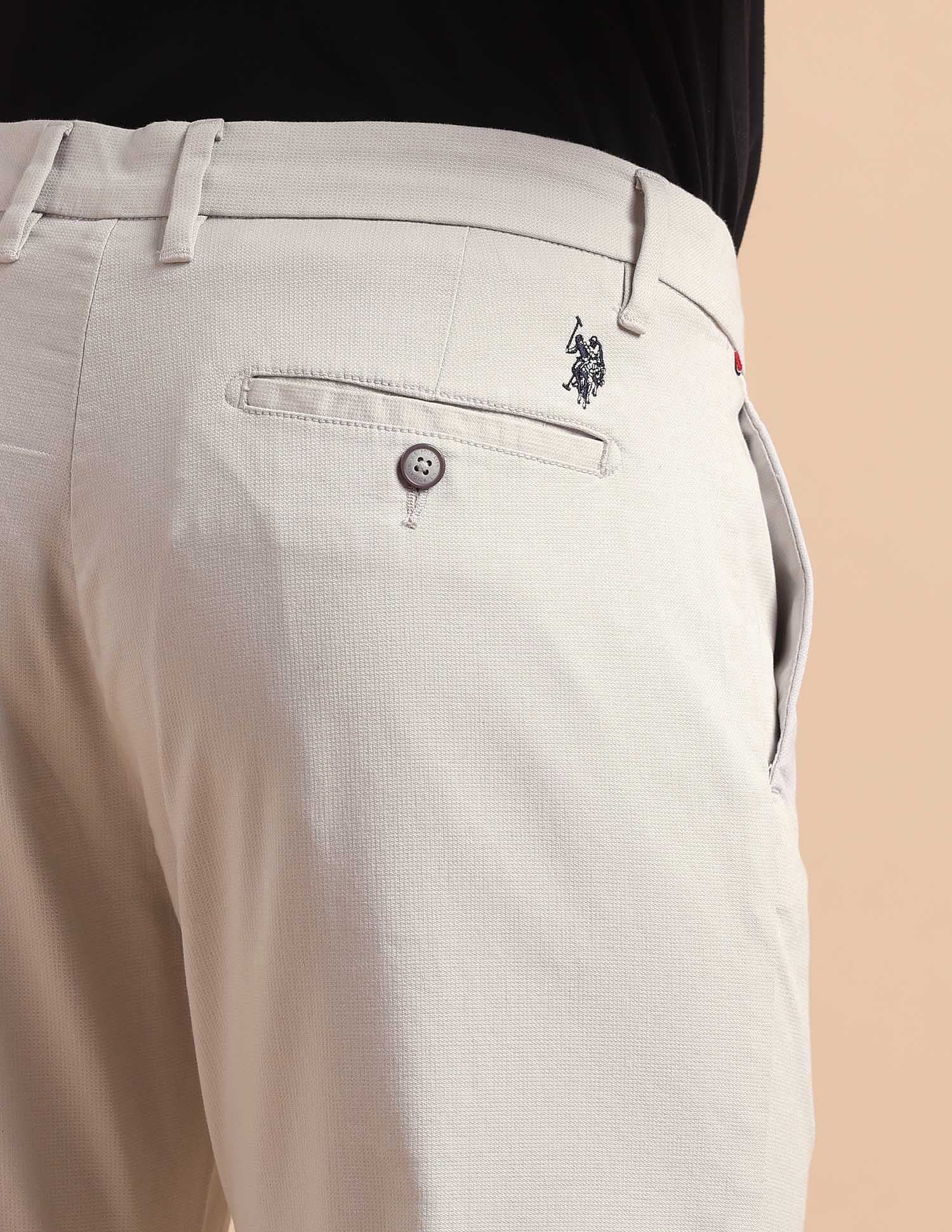 Satin Slim Fit Trousers - Image 8