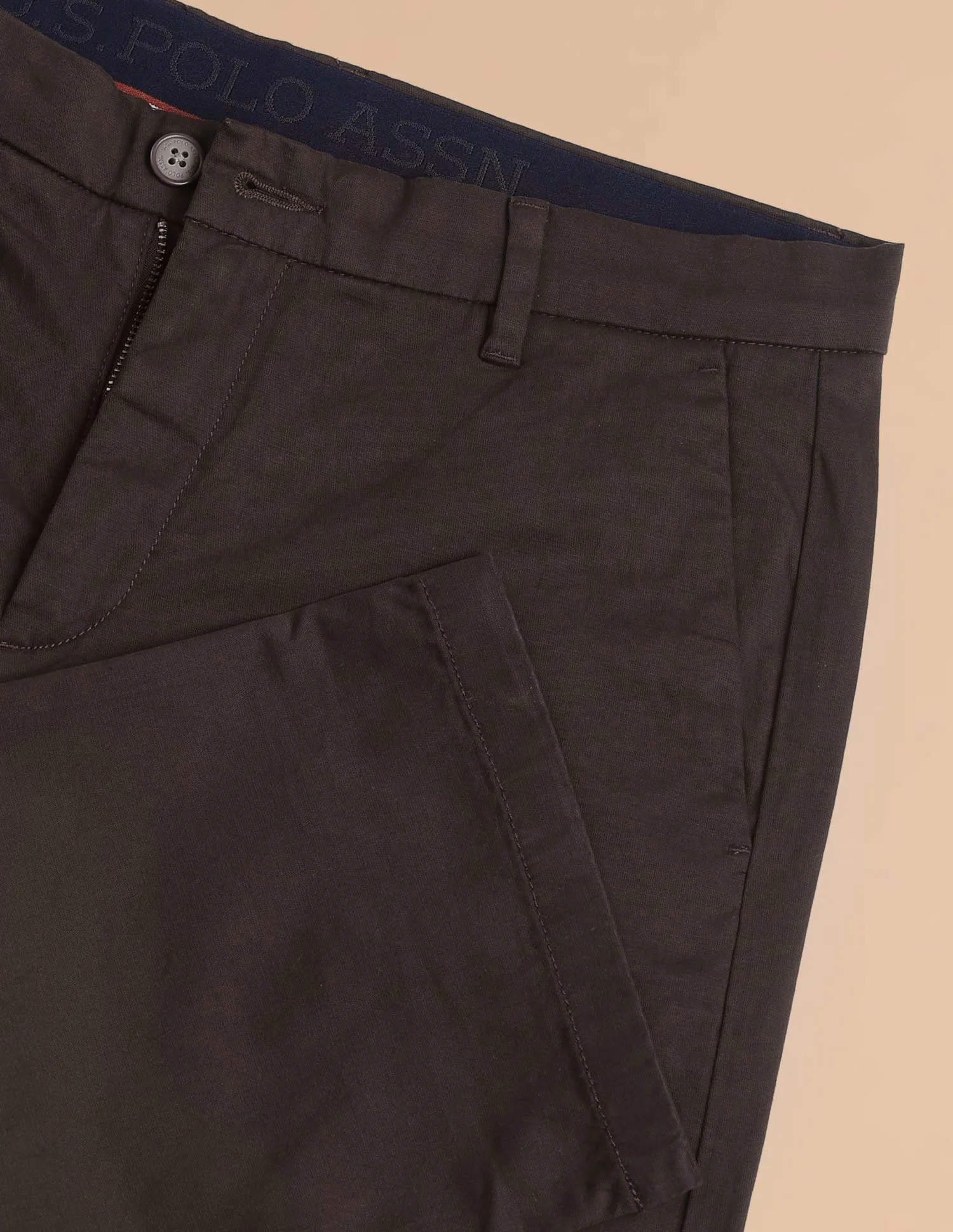 Satin Slim Fit Trousers - Image 9