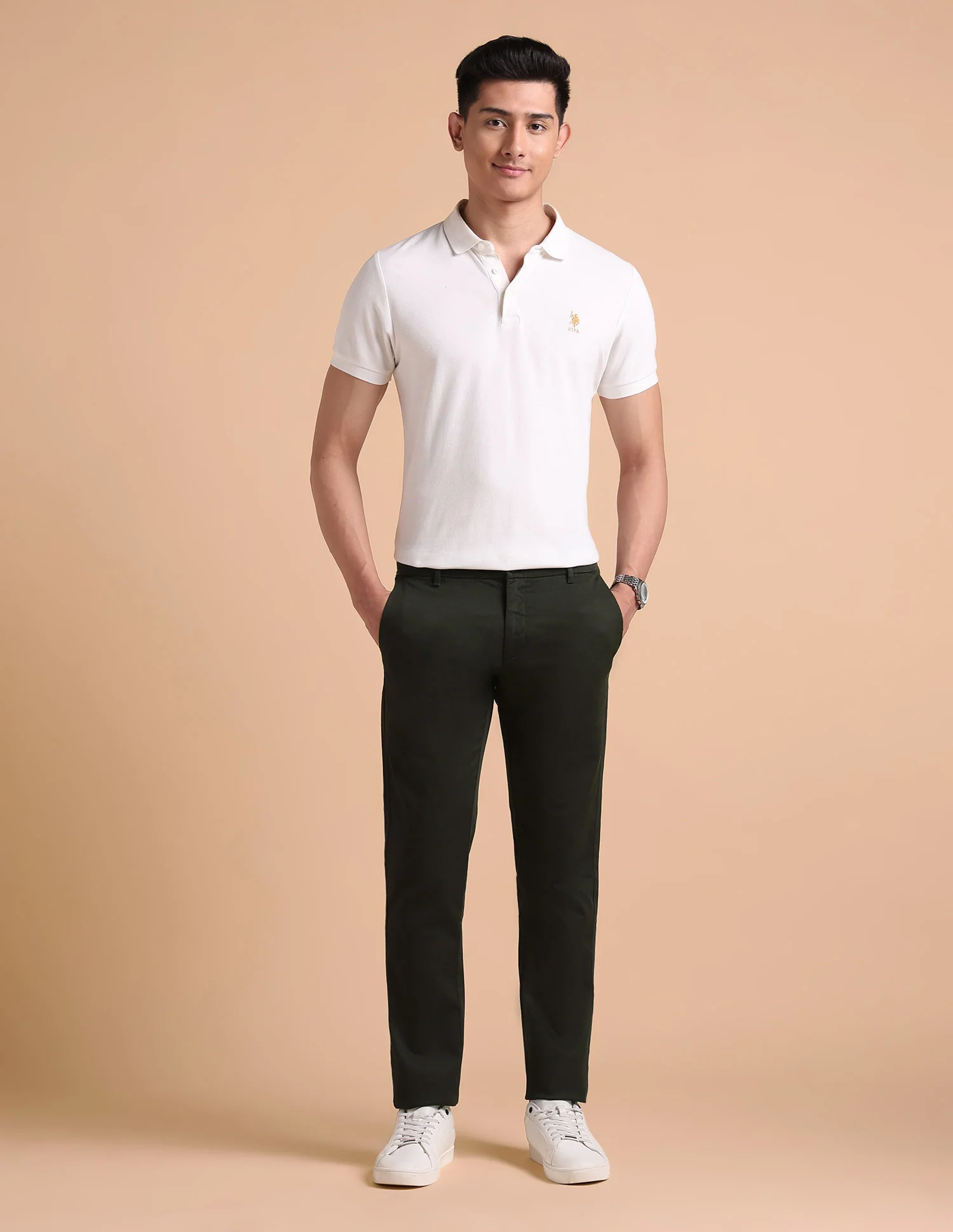 Satin Super Slim Fit Trouser - Image 3