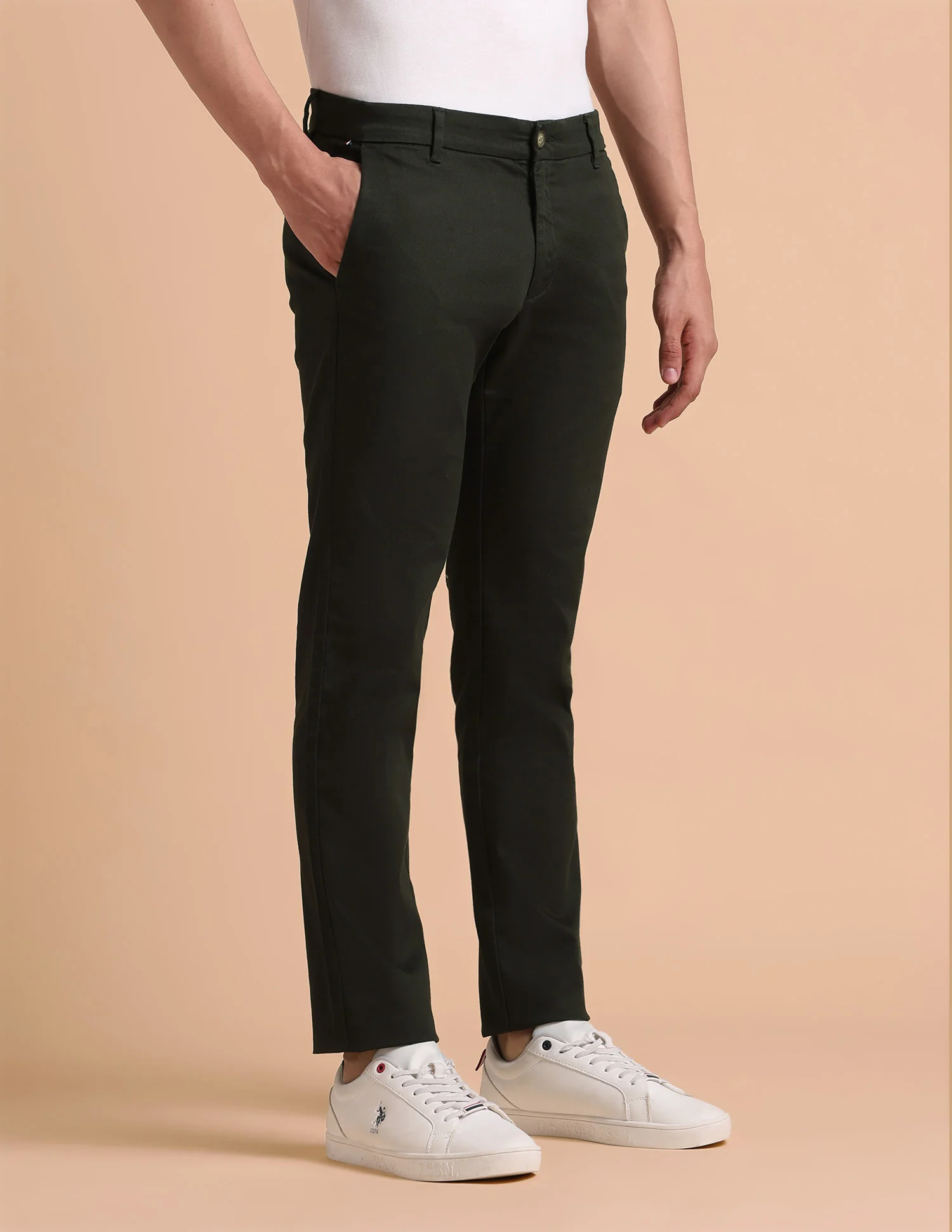 Satin Super Slim Fit Trouser - Image 4