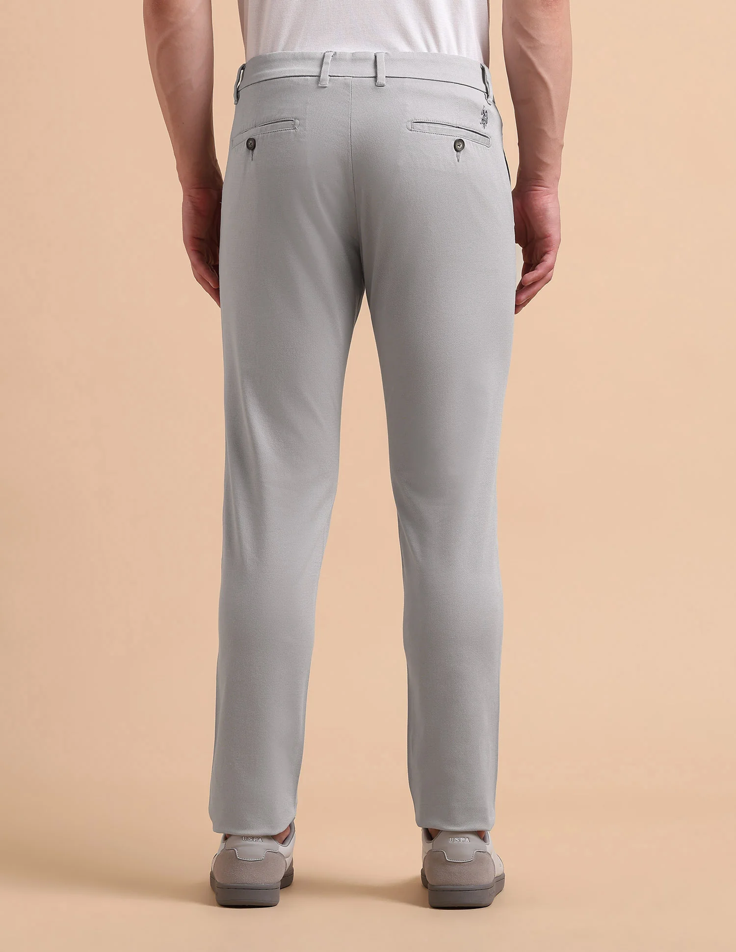 Satin Super Slim Fit Trousers - Image 5