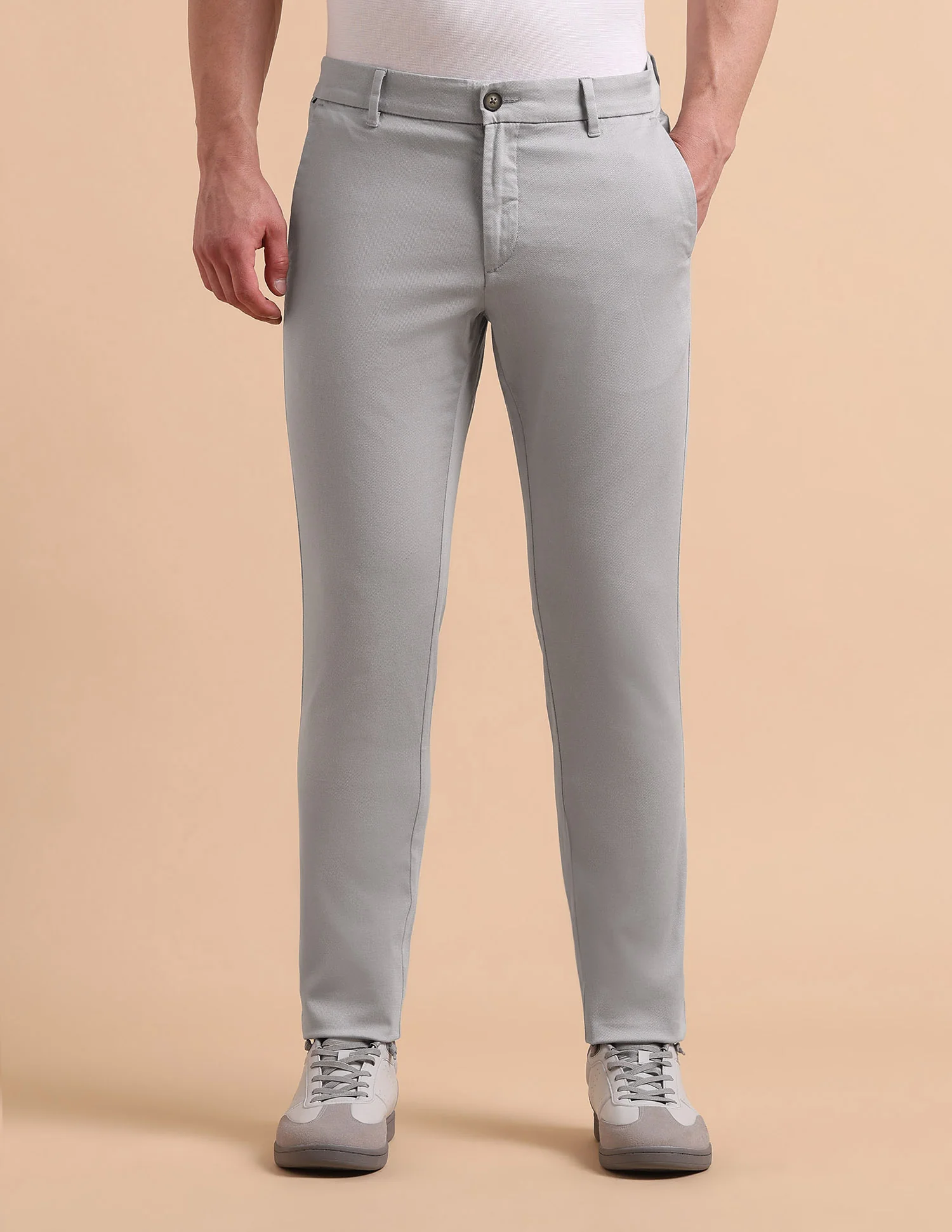 Satin Super Slim Fit Trousers - Image 6