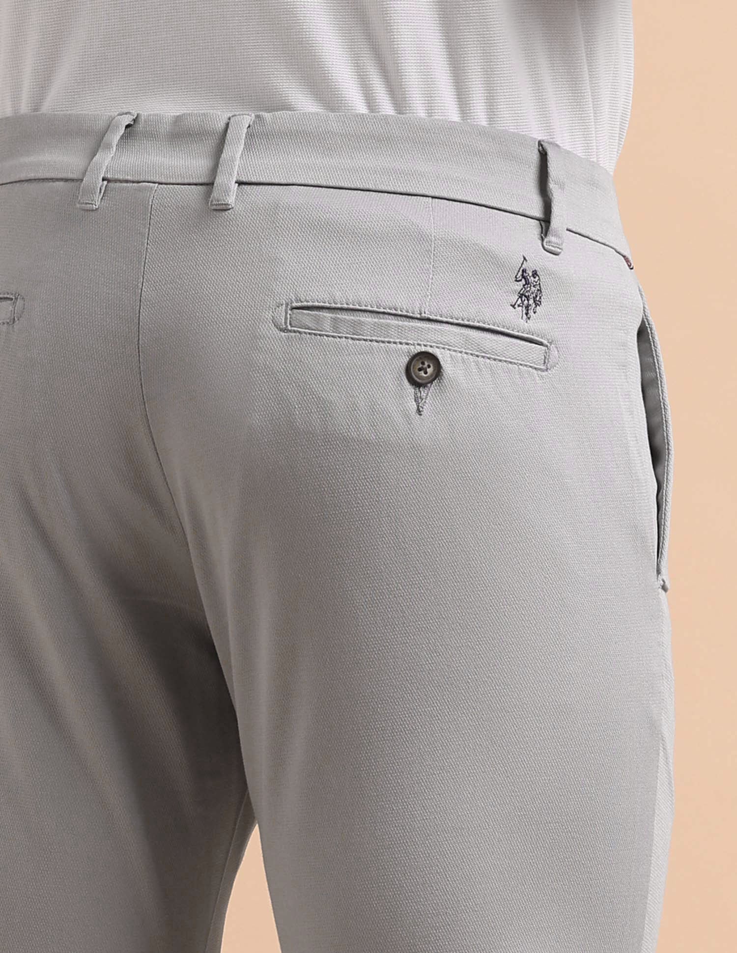 Satin Super Slim Fit Trousers - Image 8