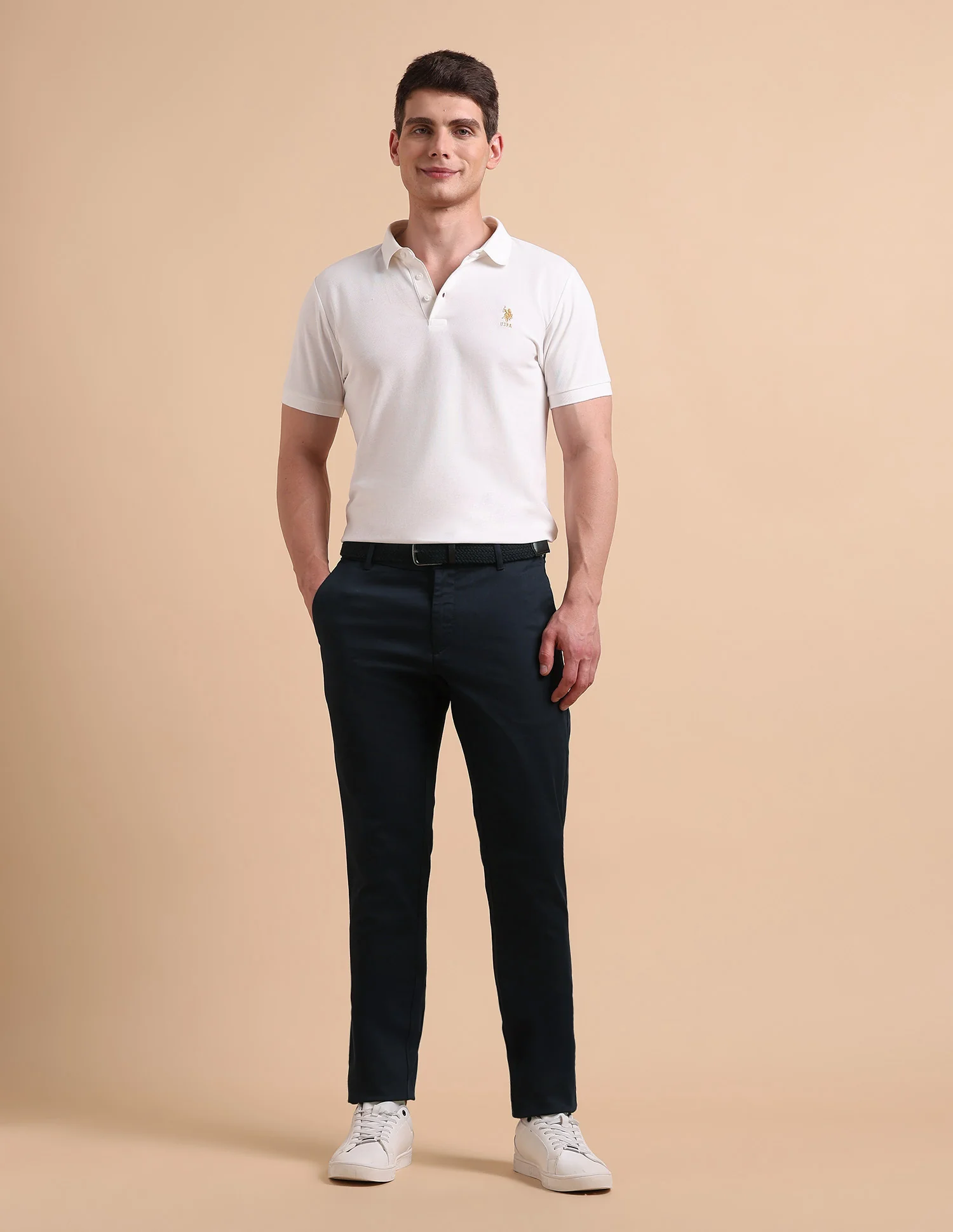 Satin Super Slim Fit Trousers - Image 3
