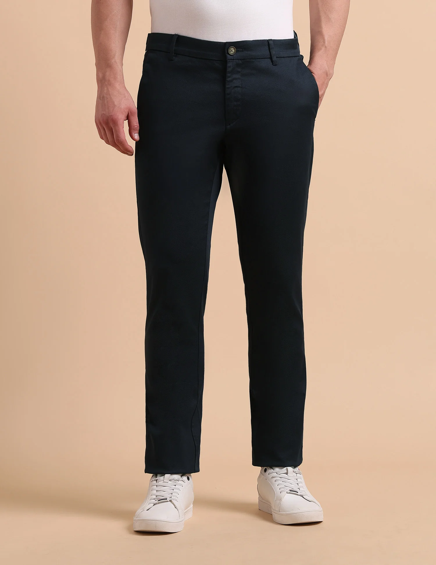 Satin Super Slim Fit Trousers - Image 6