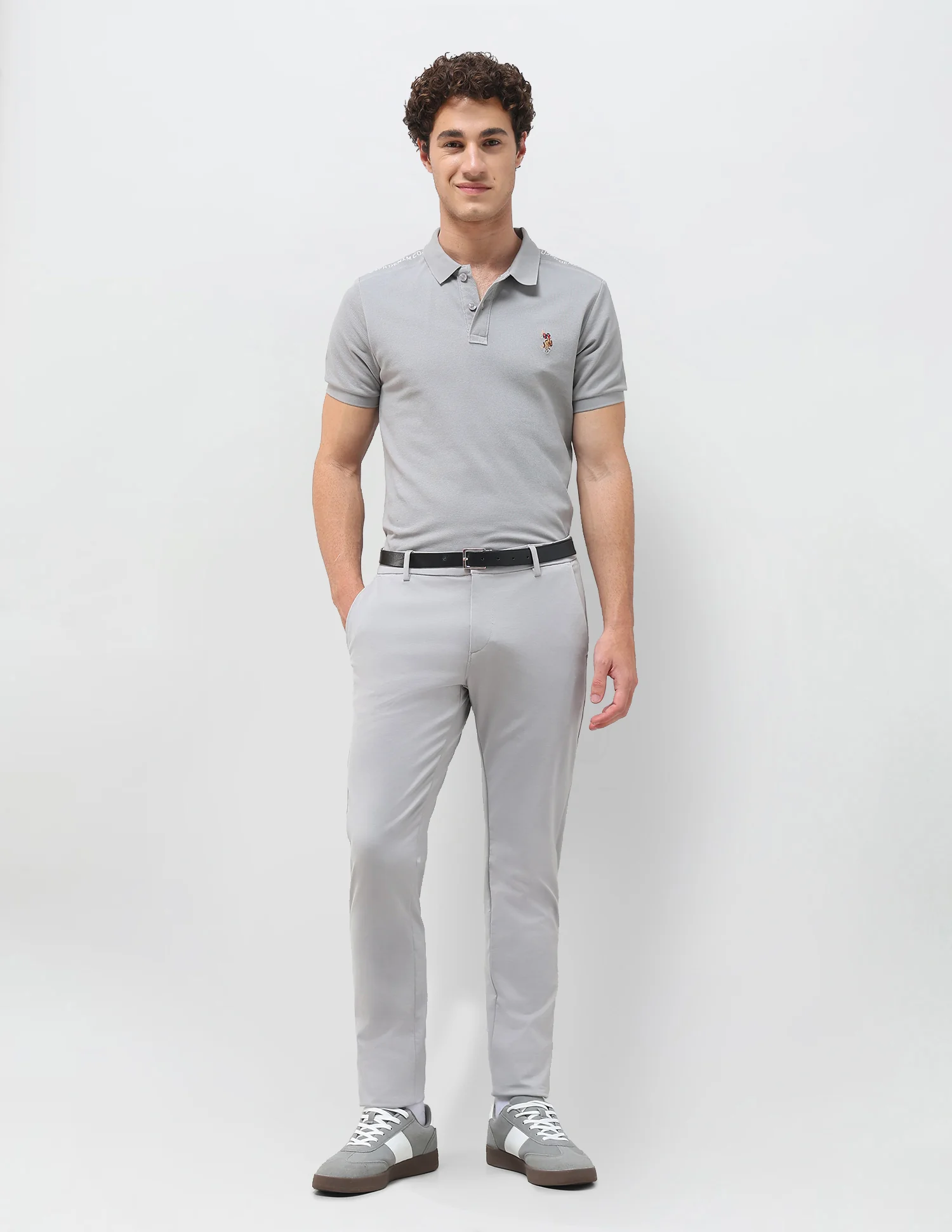 Satin Super Slim Fit Trousers - Image 3