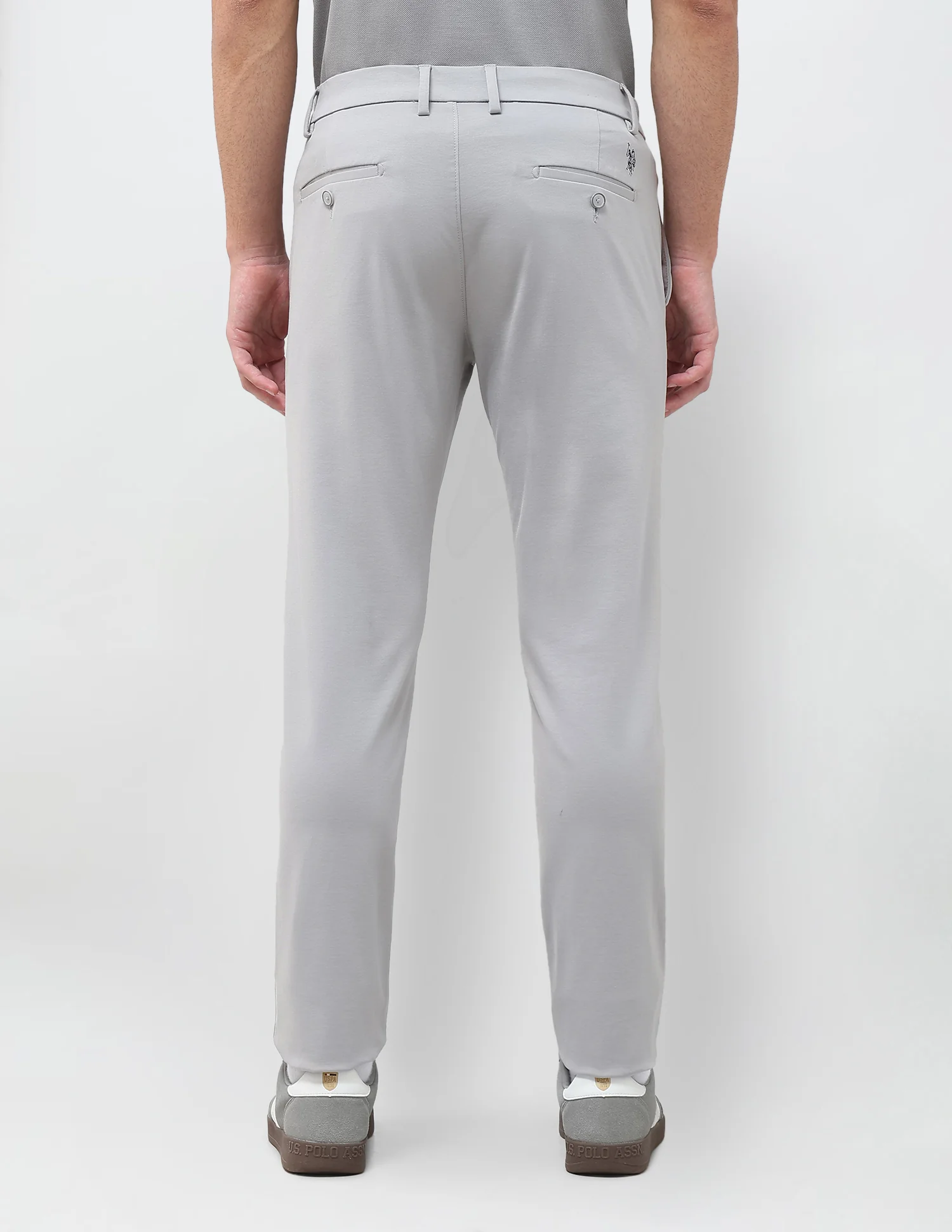 Satin Super Slim Fit Trousers - Image 5