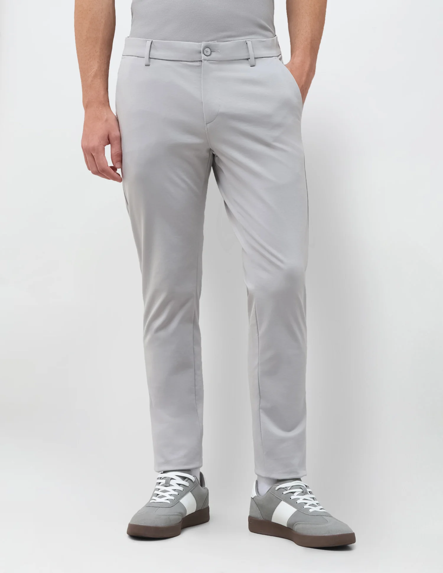 Satin Super Slim Fit Trousers - Image 6