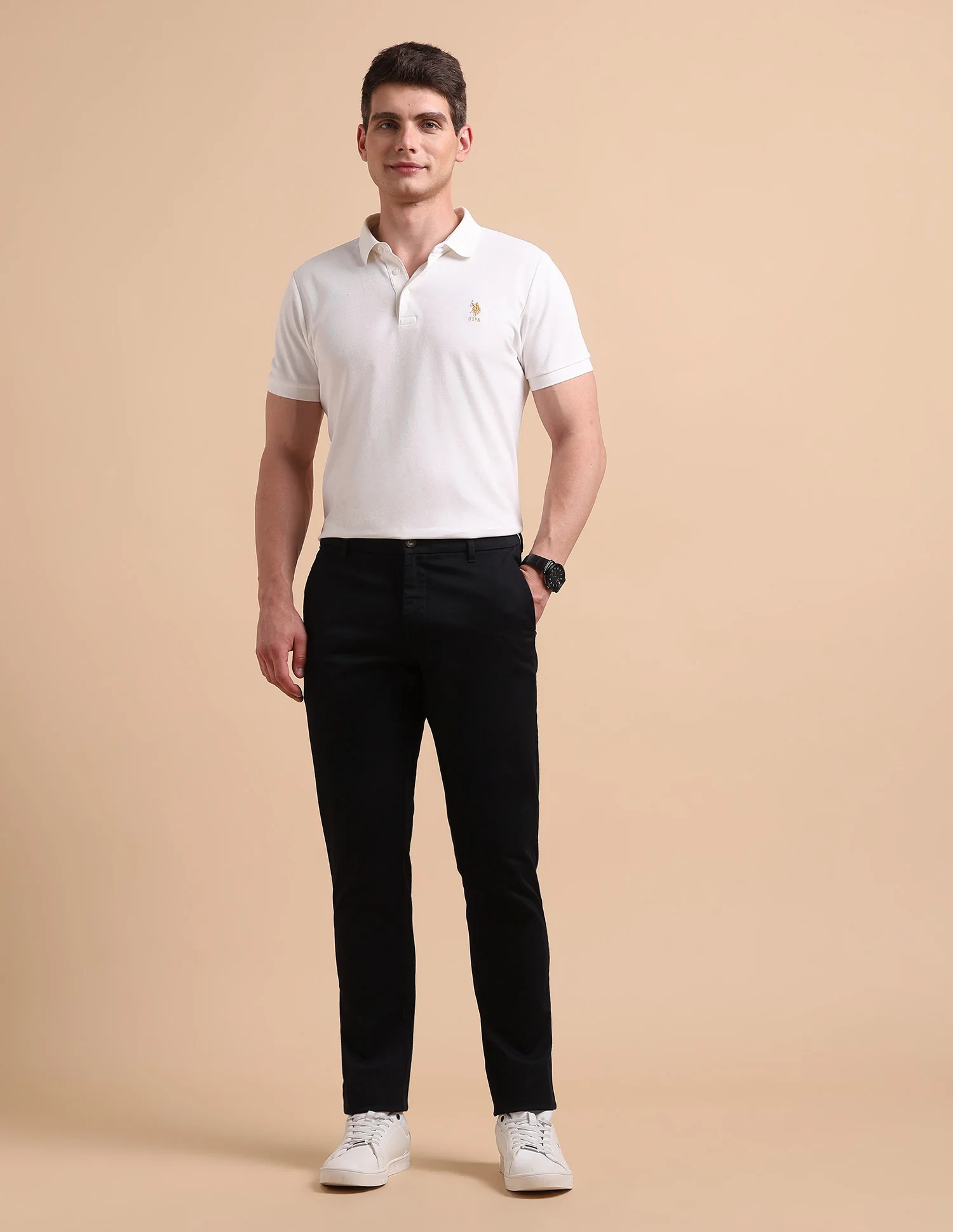 Satin Super Slim Fit Trousers - Image 3
