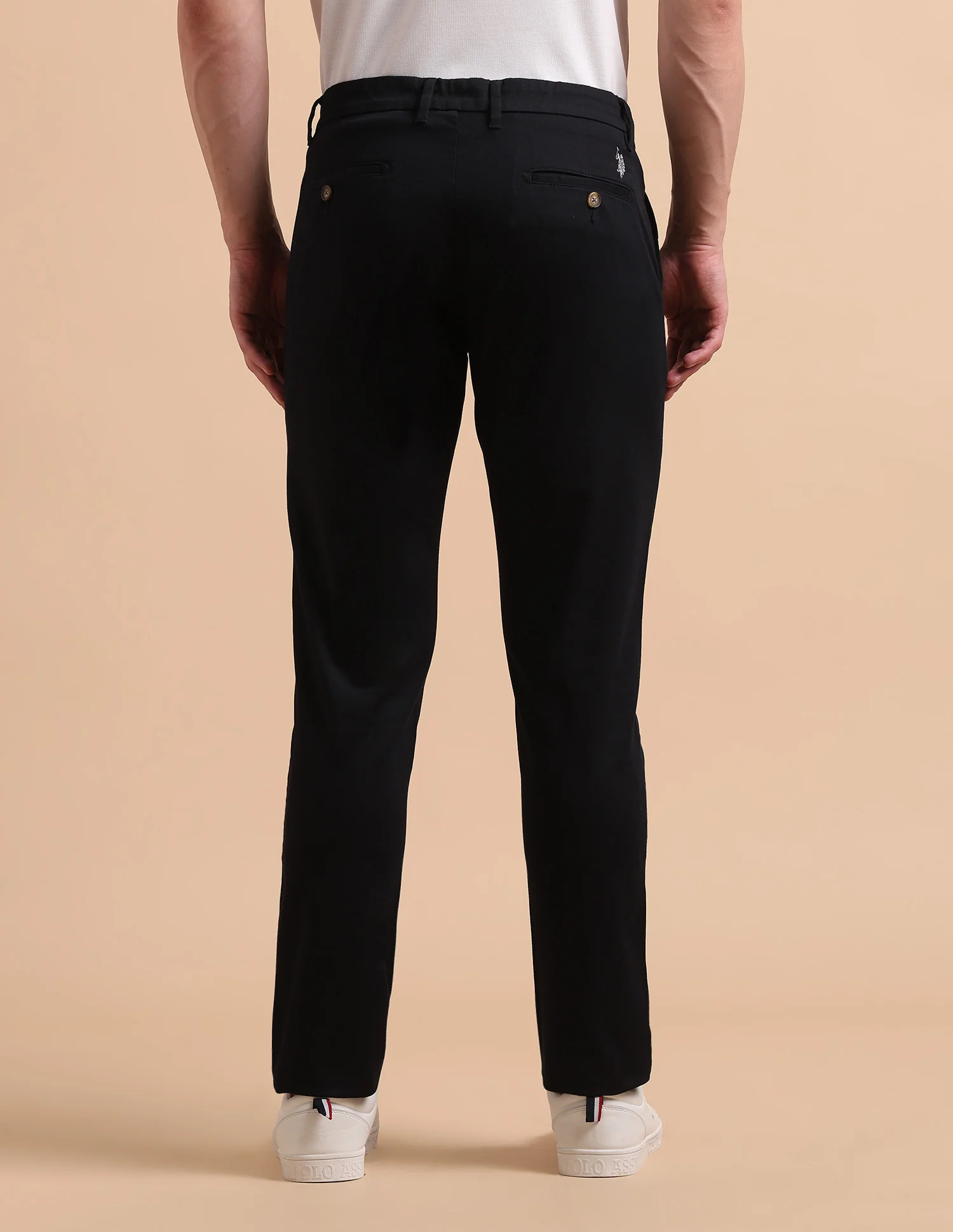 Satin Super Slim Fit Trousers - Image 5