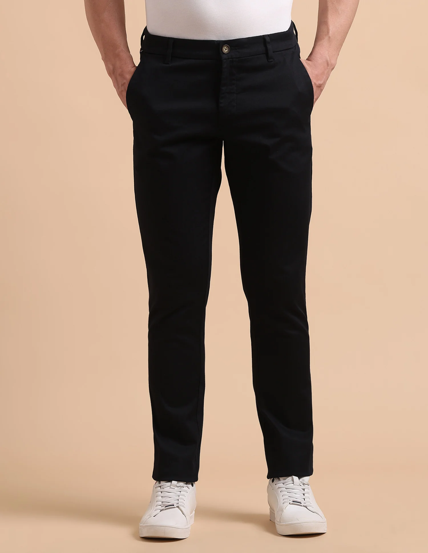Satin Super Slim Fit Trousers - Image 6