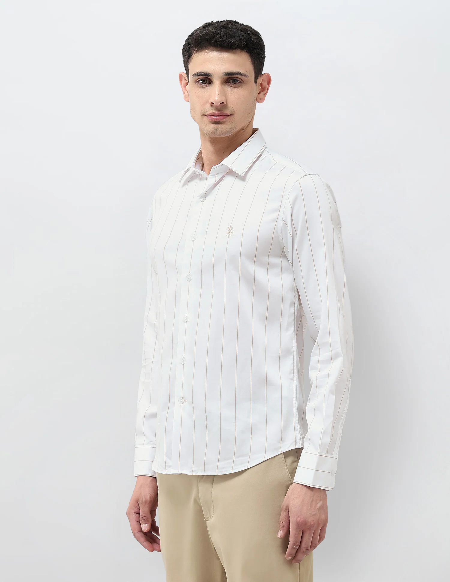 Satin Tailored Fit Shirt - Image 4