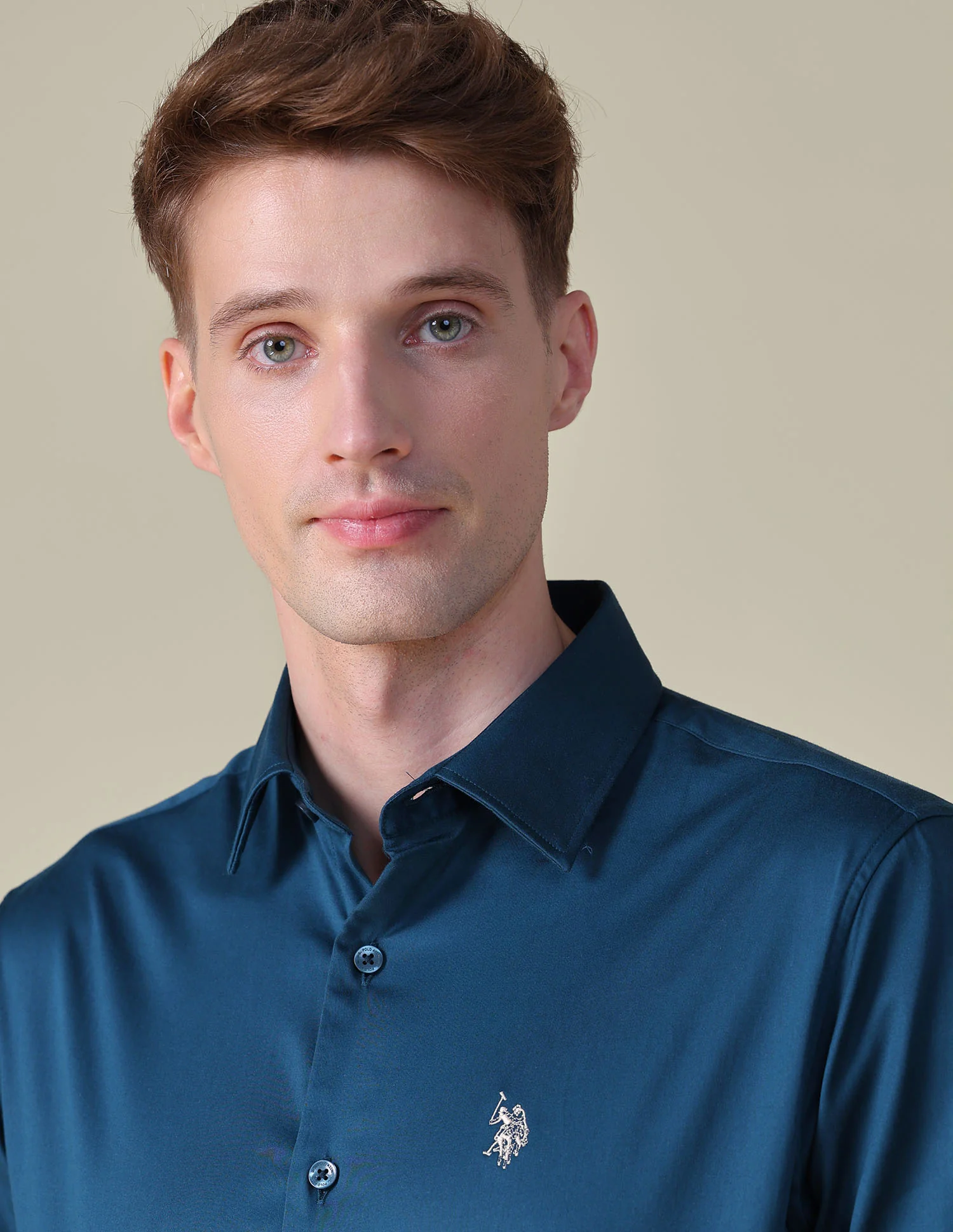 Satin Tailored Fit Shirt - Image 7