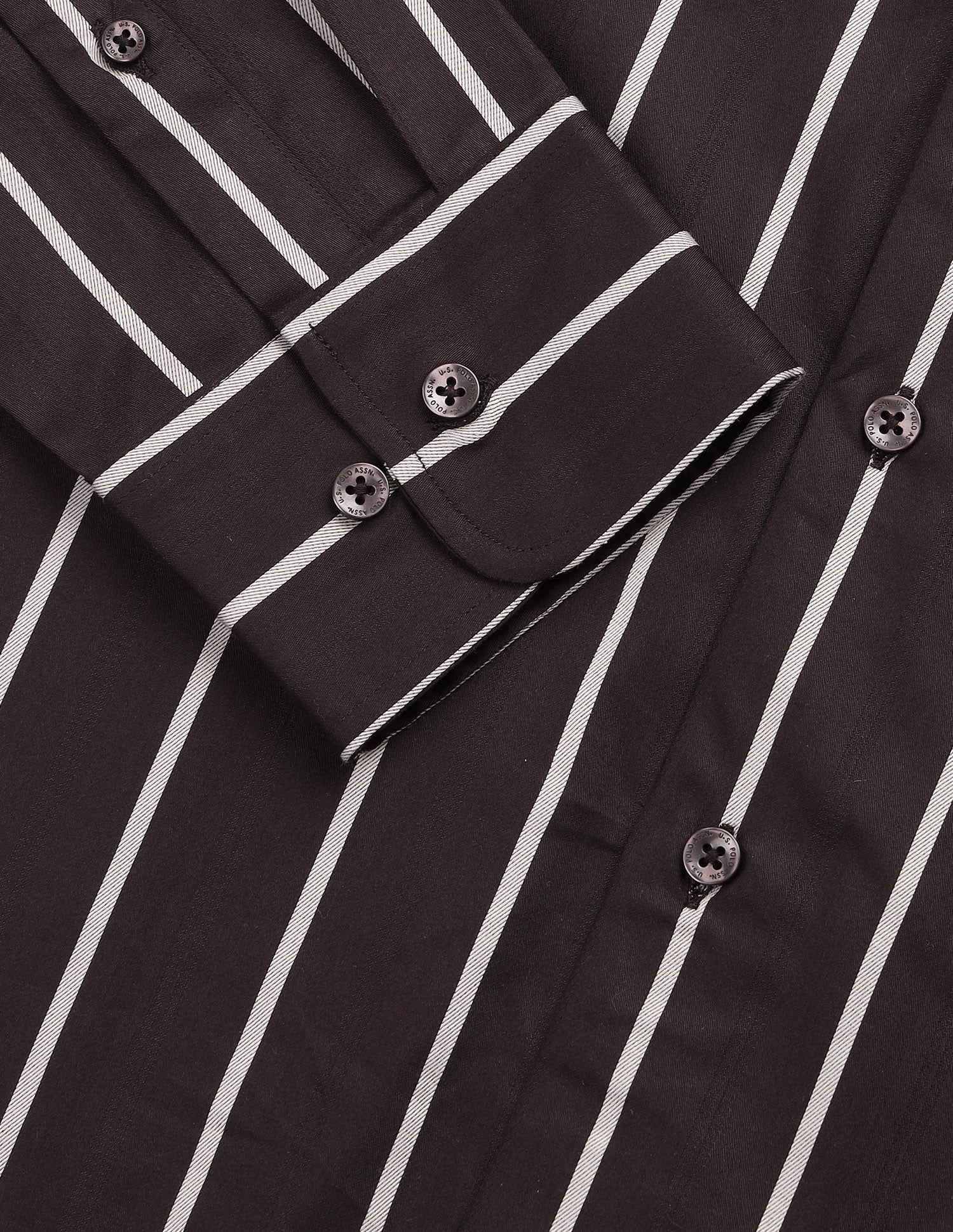 Satin Vertical Striped Shirt - Image 8