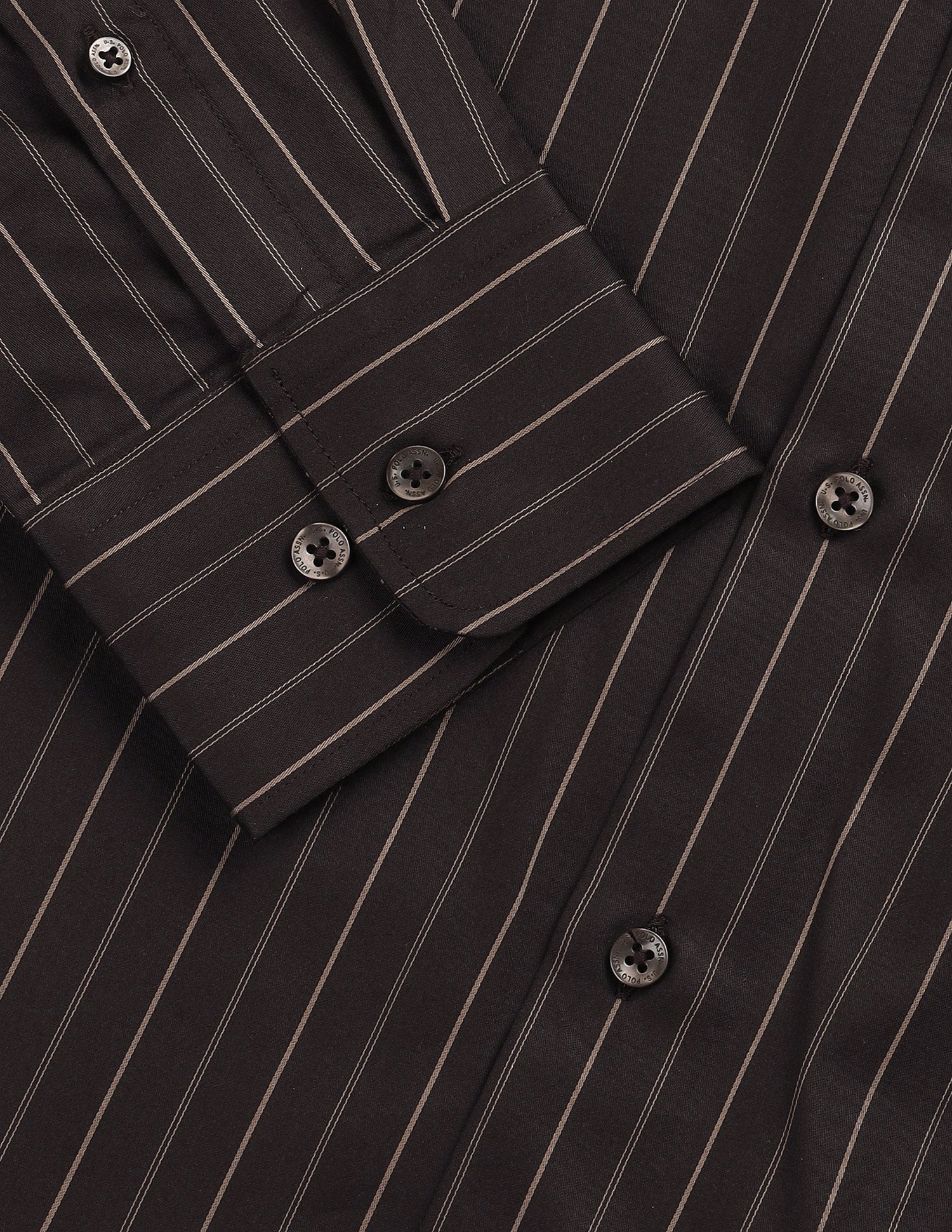 Satin Vertical Striped Shirt - Image 8