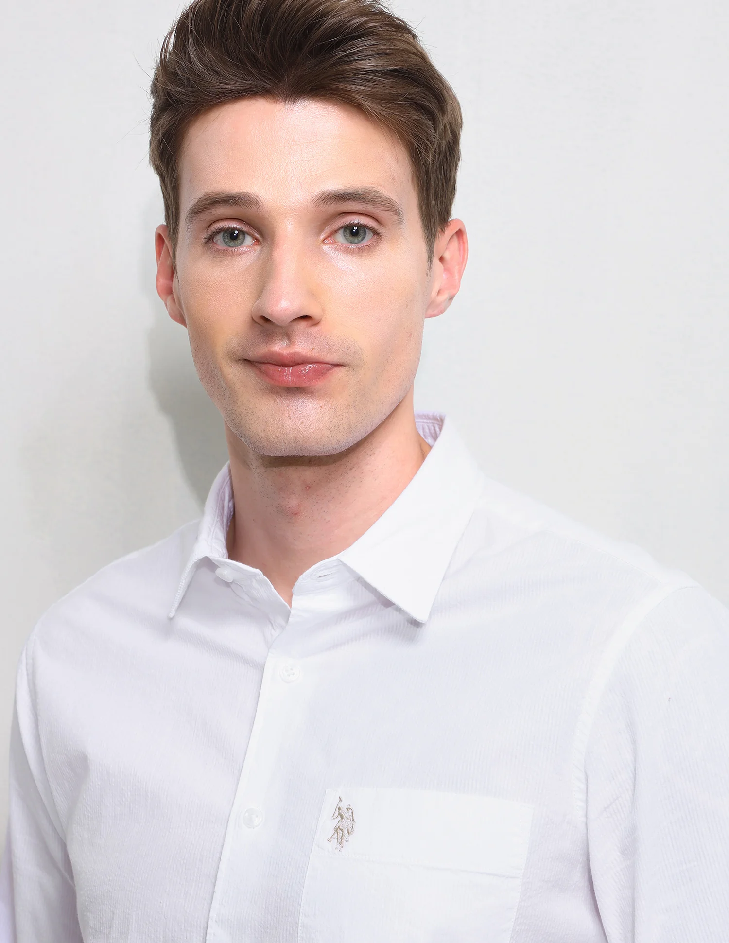 Seersucker Regular Fit Textured Shirt - Image 7
