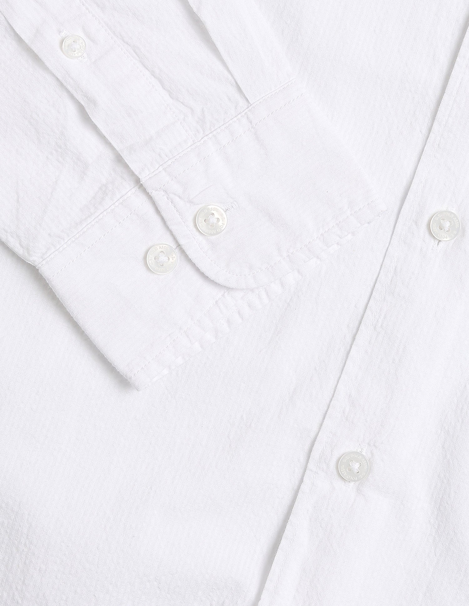 Seersucker Regular Fit Textured Shirt - Image 8