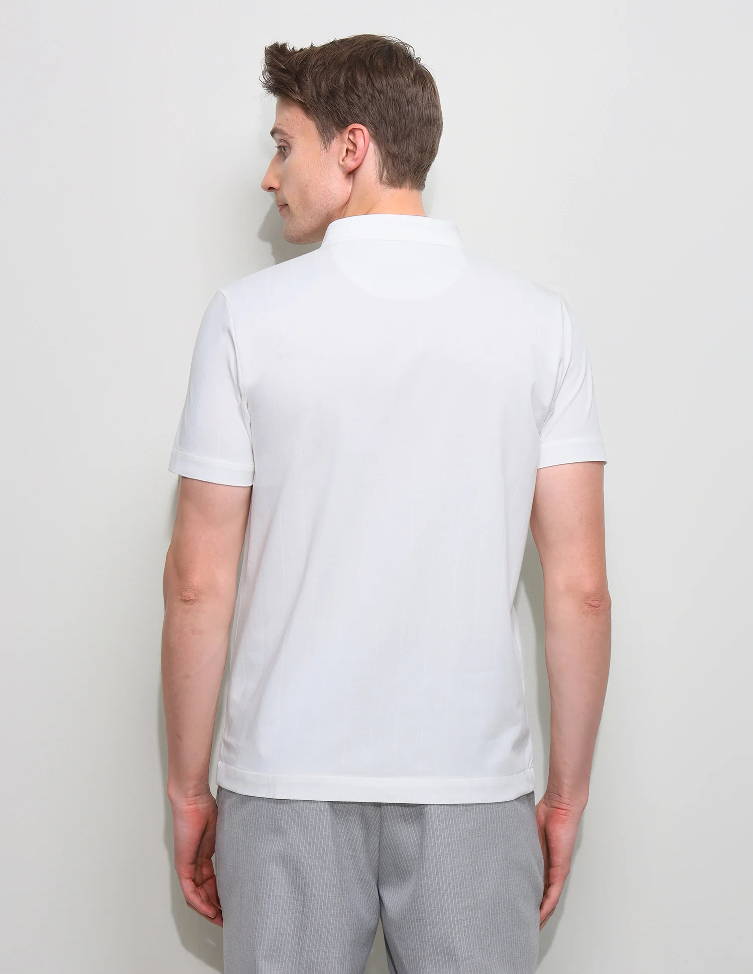 Seersucker Slim Fit Shirt - Image 5
