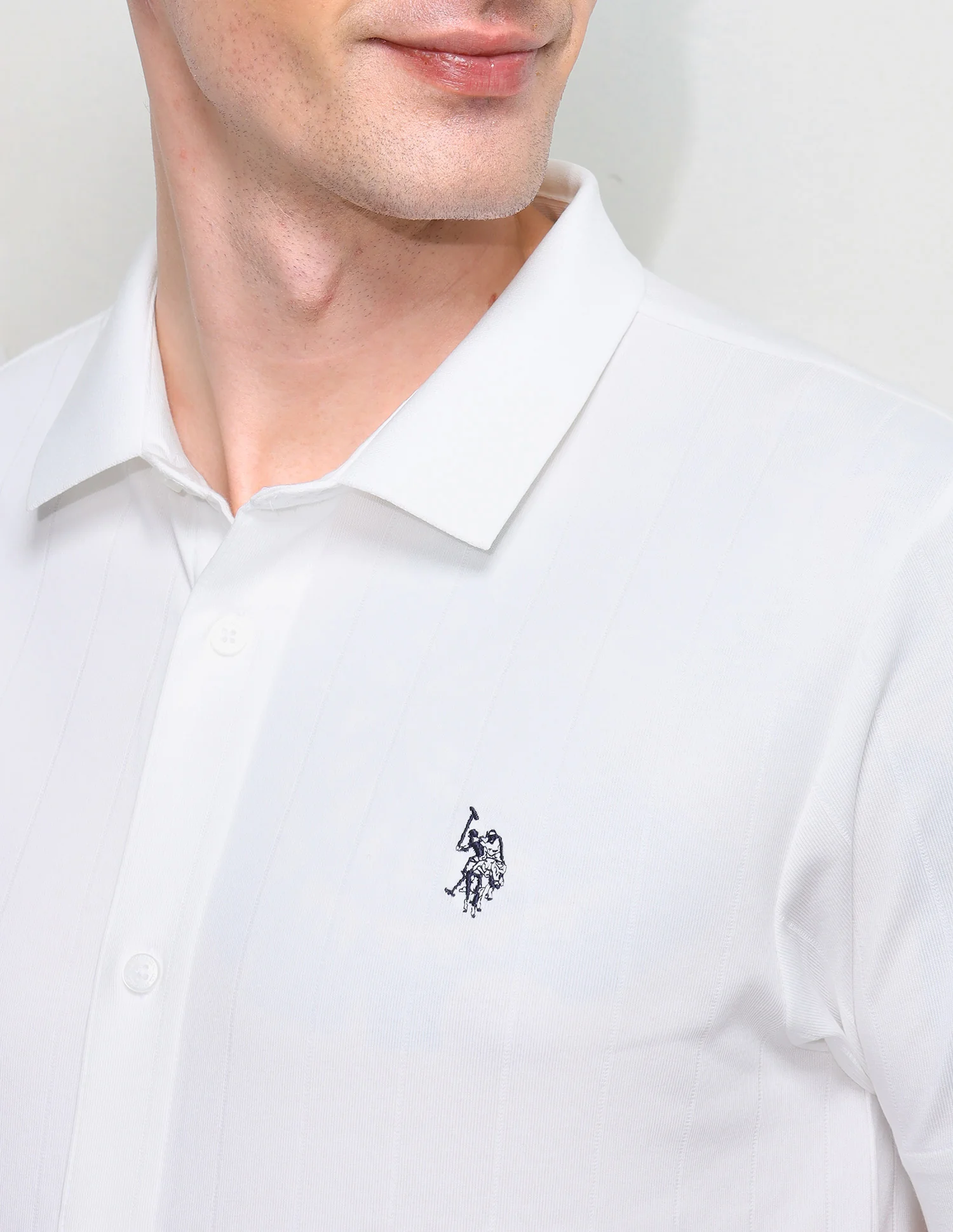 Seersucker Slim Fit Shirt - Image 7