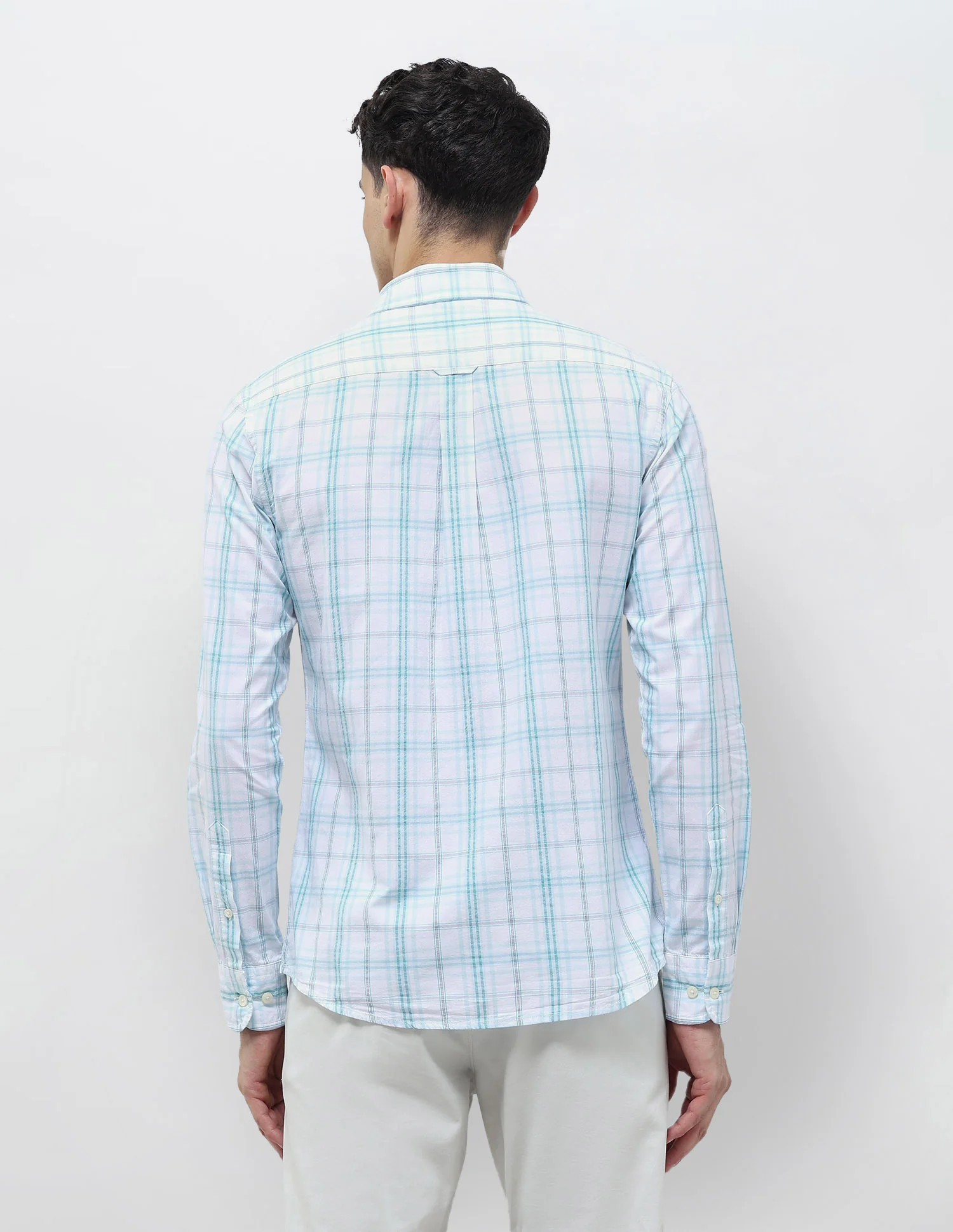 Seersucker Tailored Fit Shirt - Image 5
