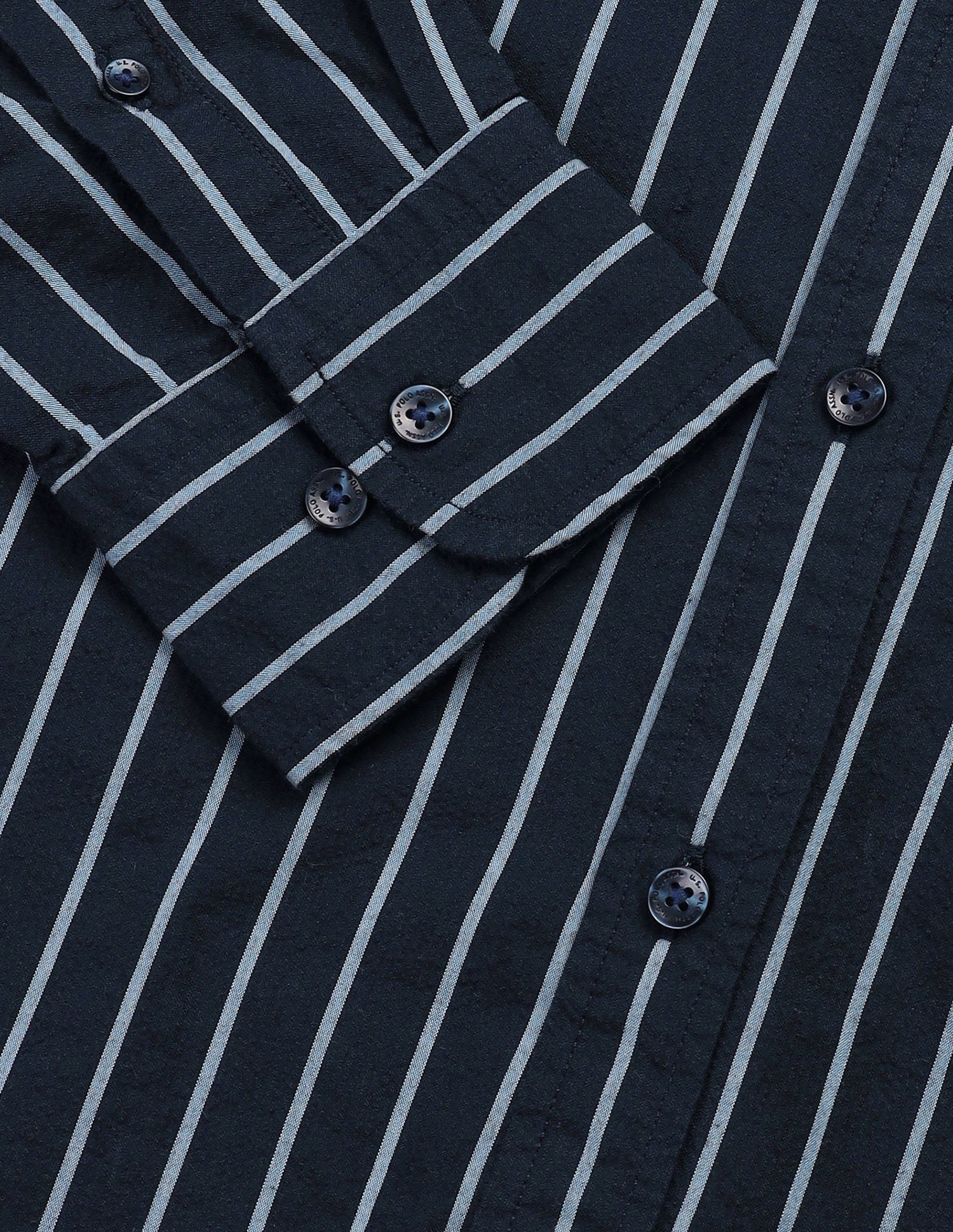 Seersucker Vertical Striped Shirt - Image 8
