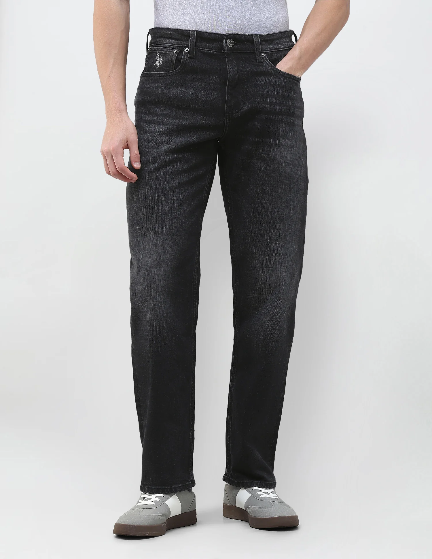 Shawn Relaxed Fit Black Jeans - Image 6